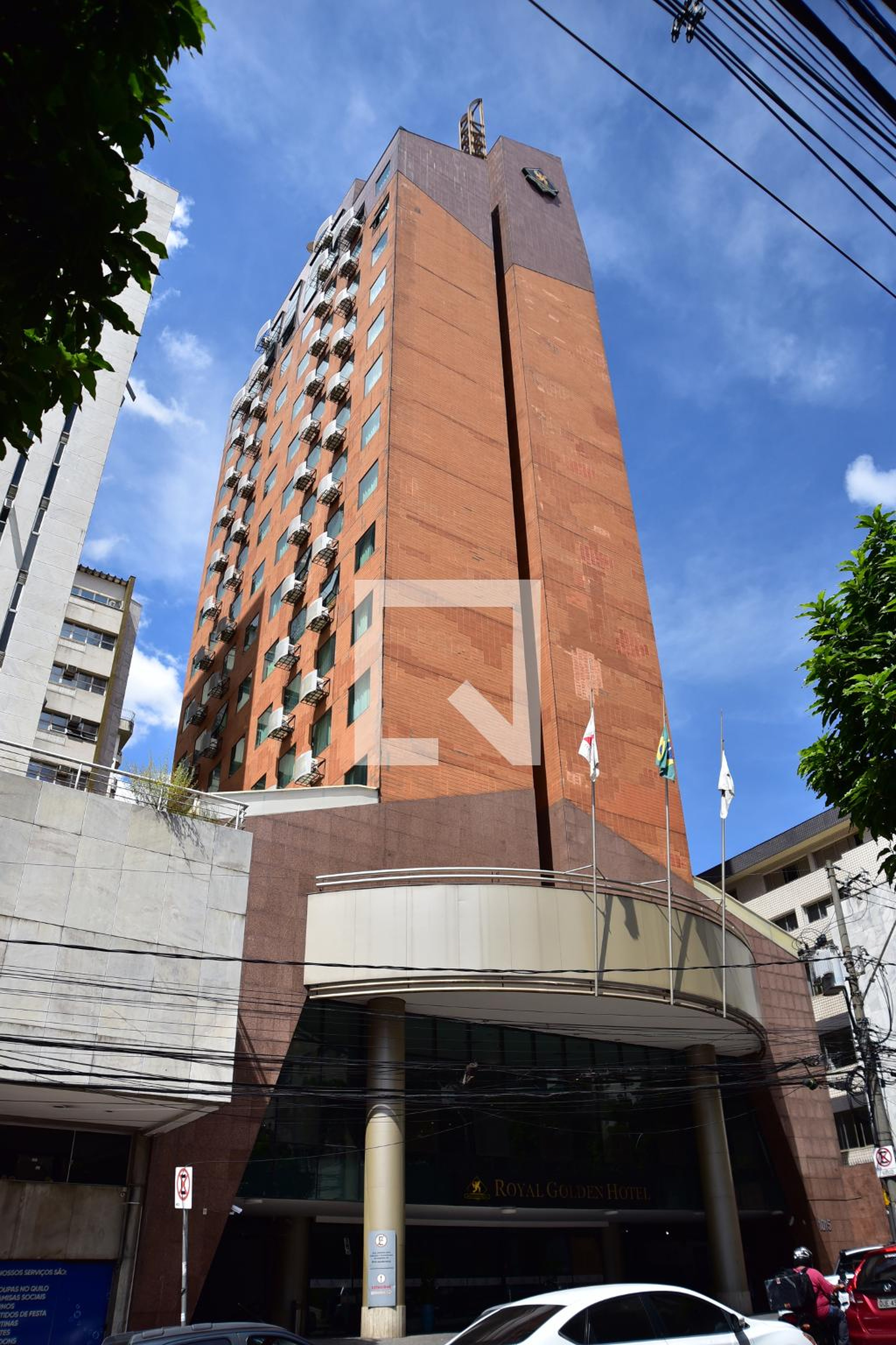 Fachada do Prédio Condomínio Royal Golden Hotel Savassi
