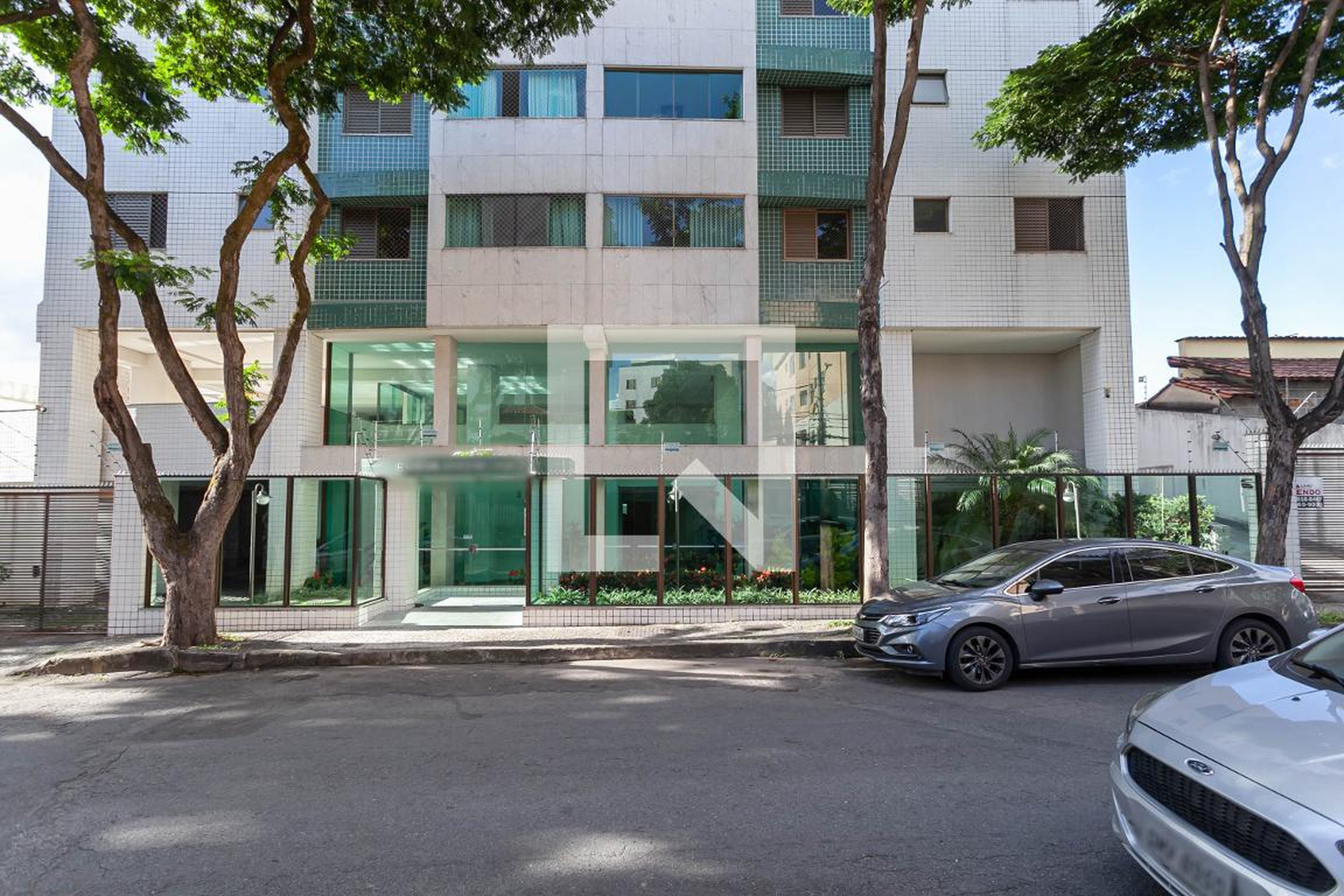 Fachada do prédio Edifício Bom Jardim