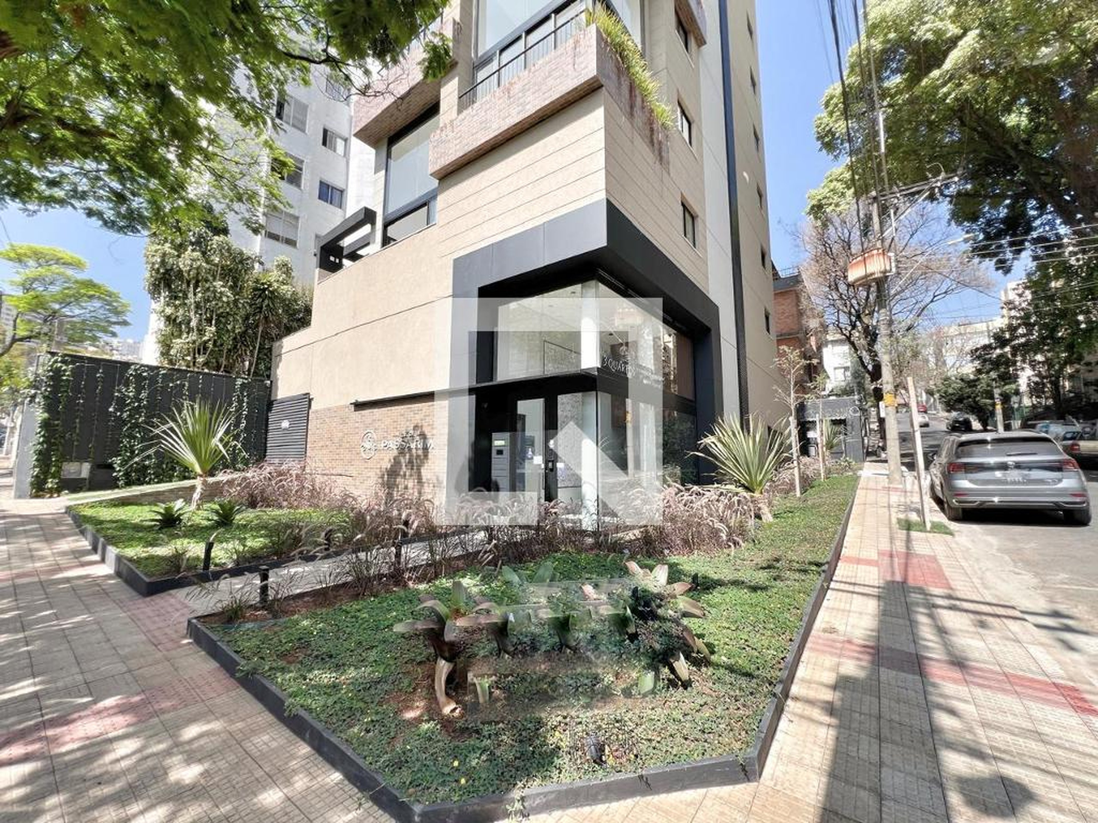 Fachada Condomínio em Rua Vitório Marçola, 540