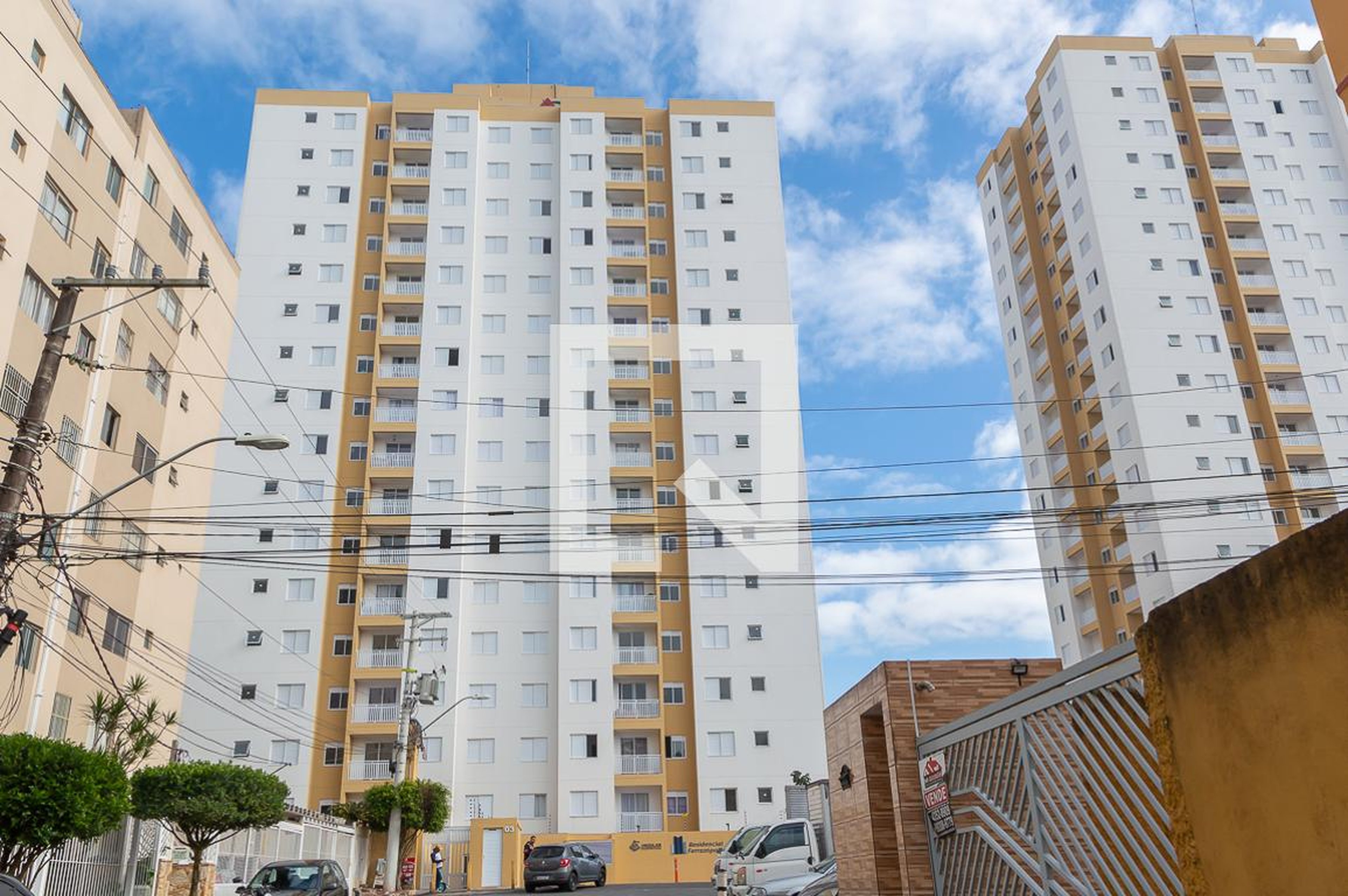Fachada do Condomínio Residencial Ferrazópolis - Credlar Construtora
