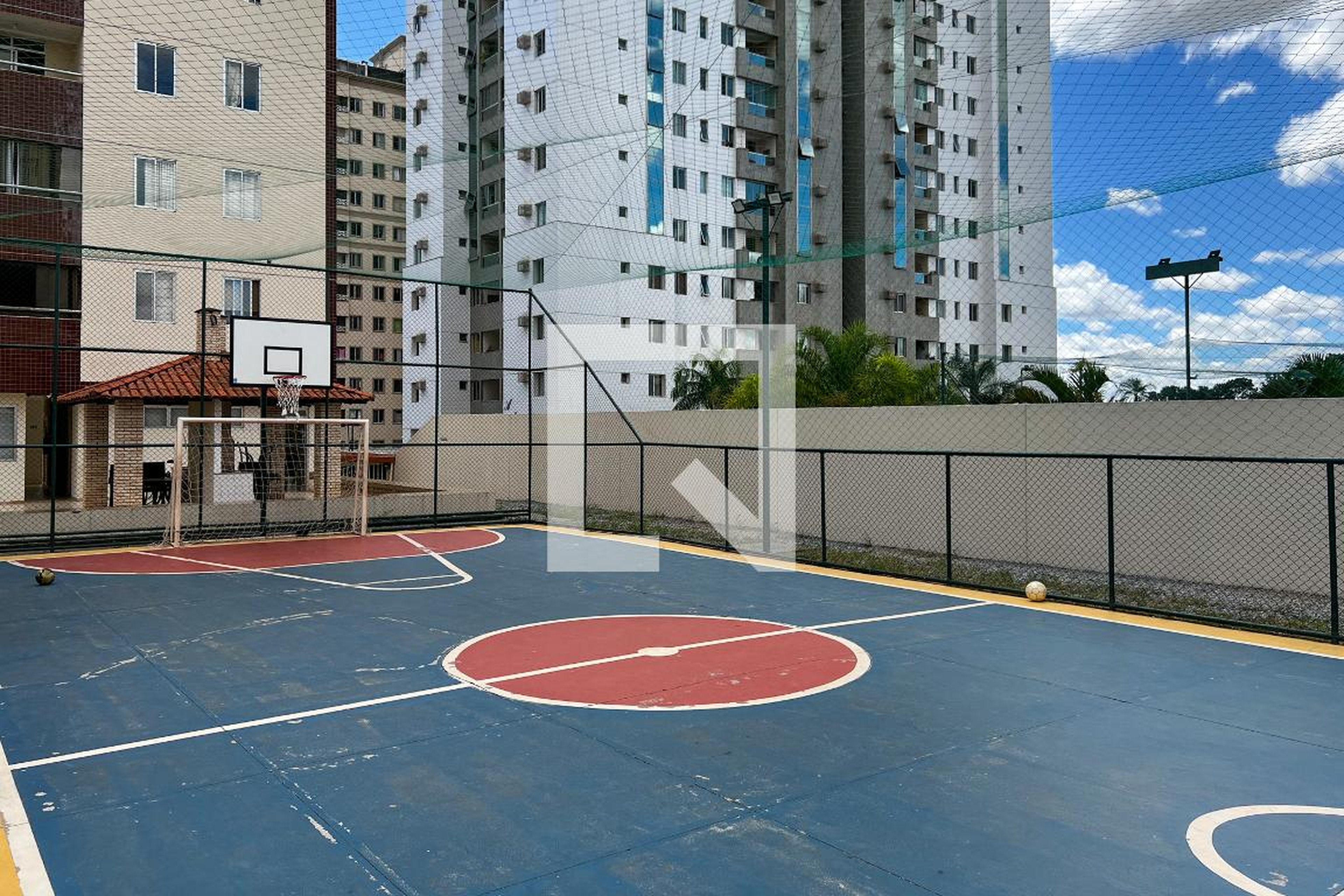 Área Comum - Quadra Poliesportiva - Residencial Elaine Fleury