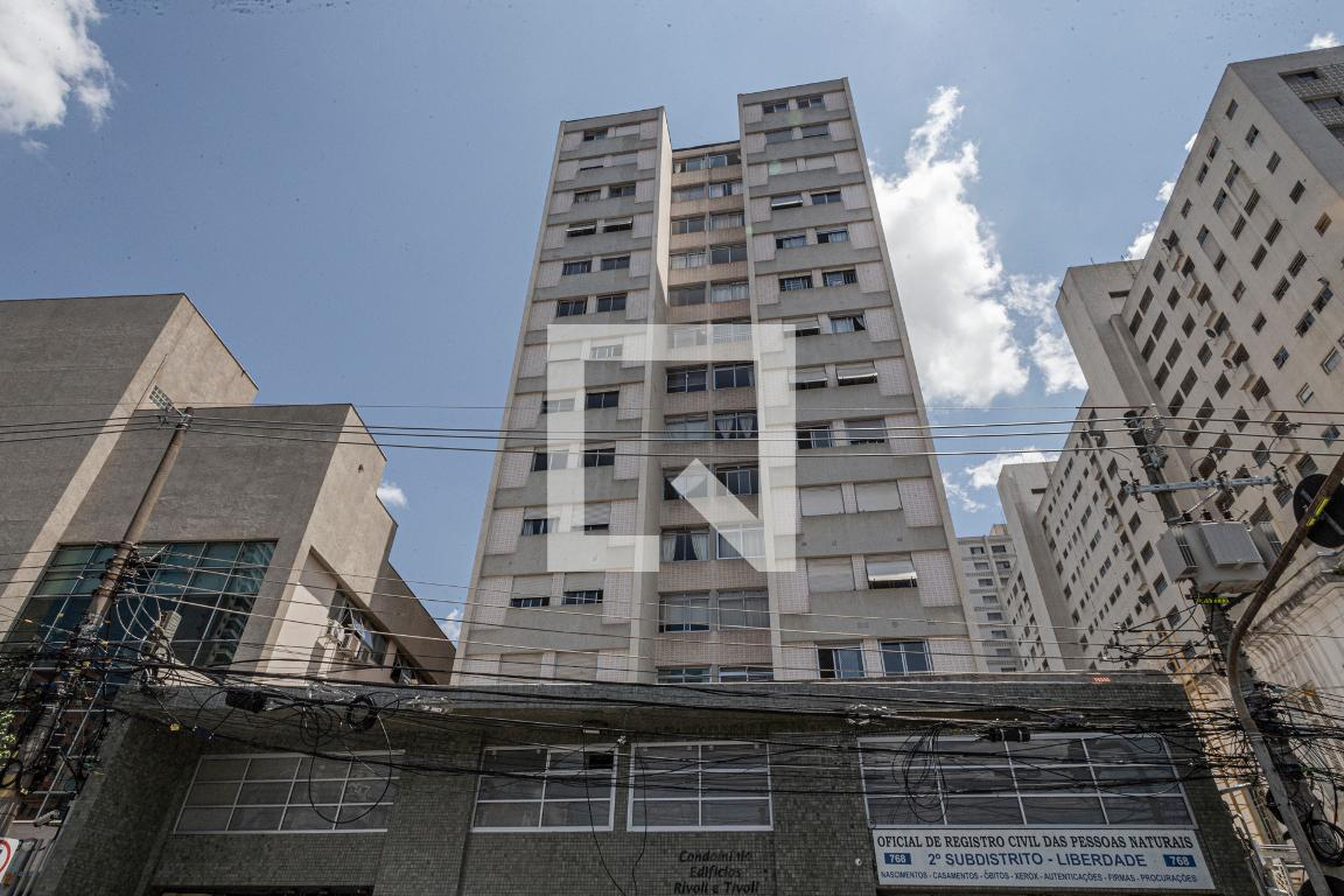 Fachada do Prédio Edifício S Rivoli e Tivoli