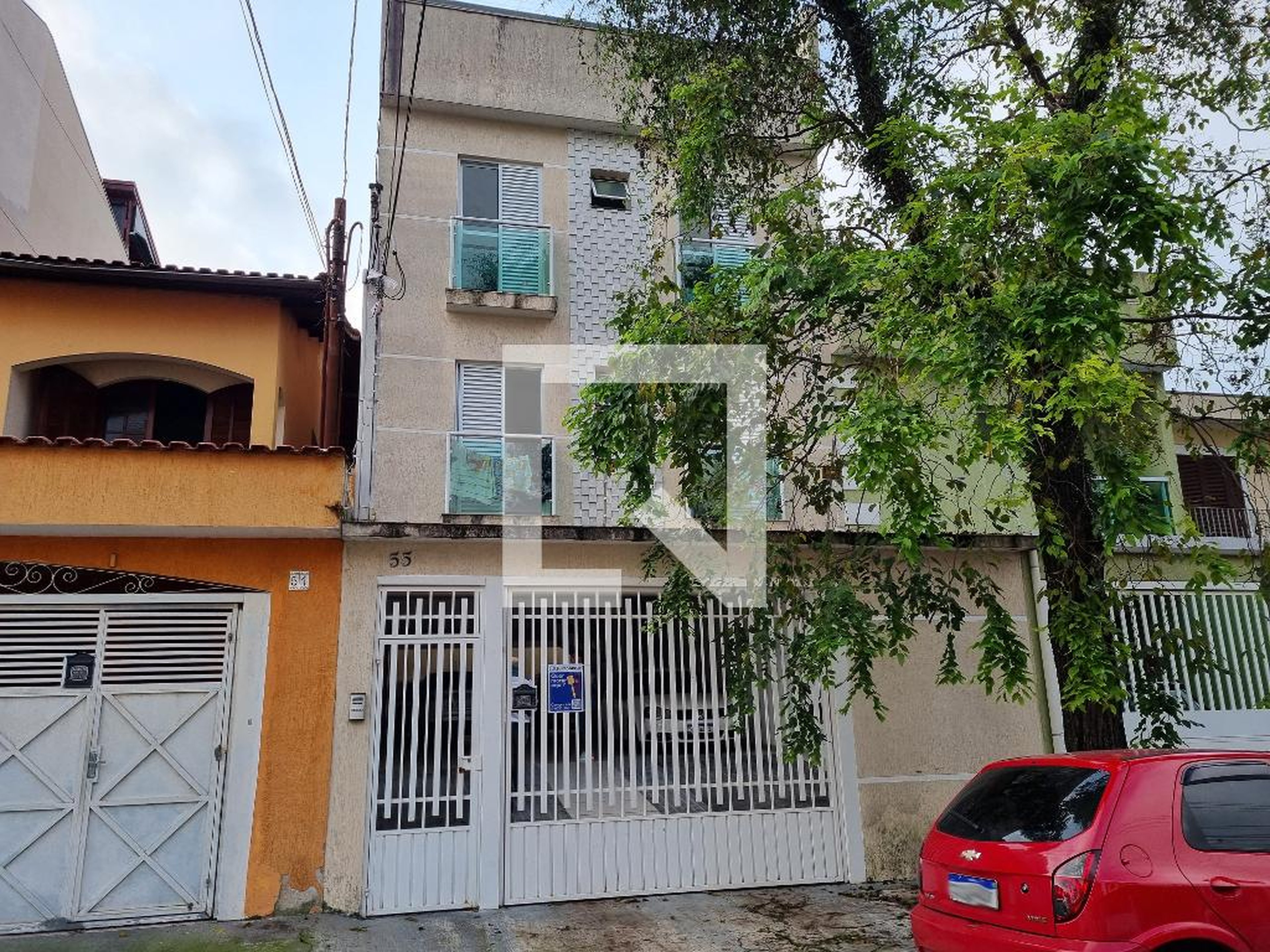 Fachada Condomínio em Rua Armida, 55