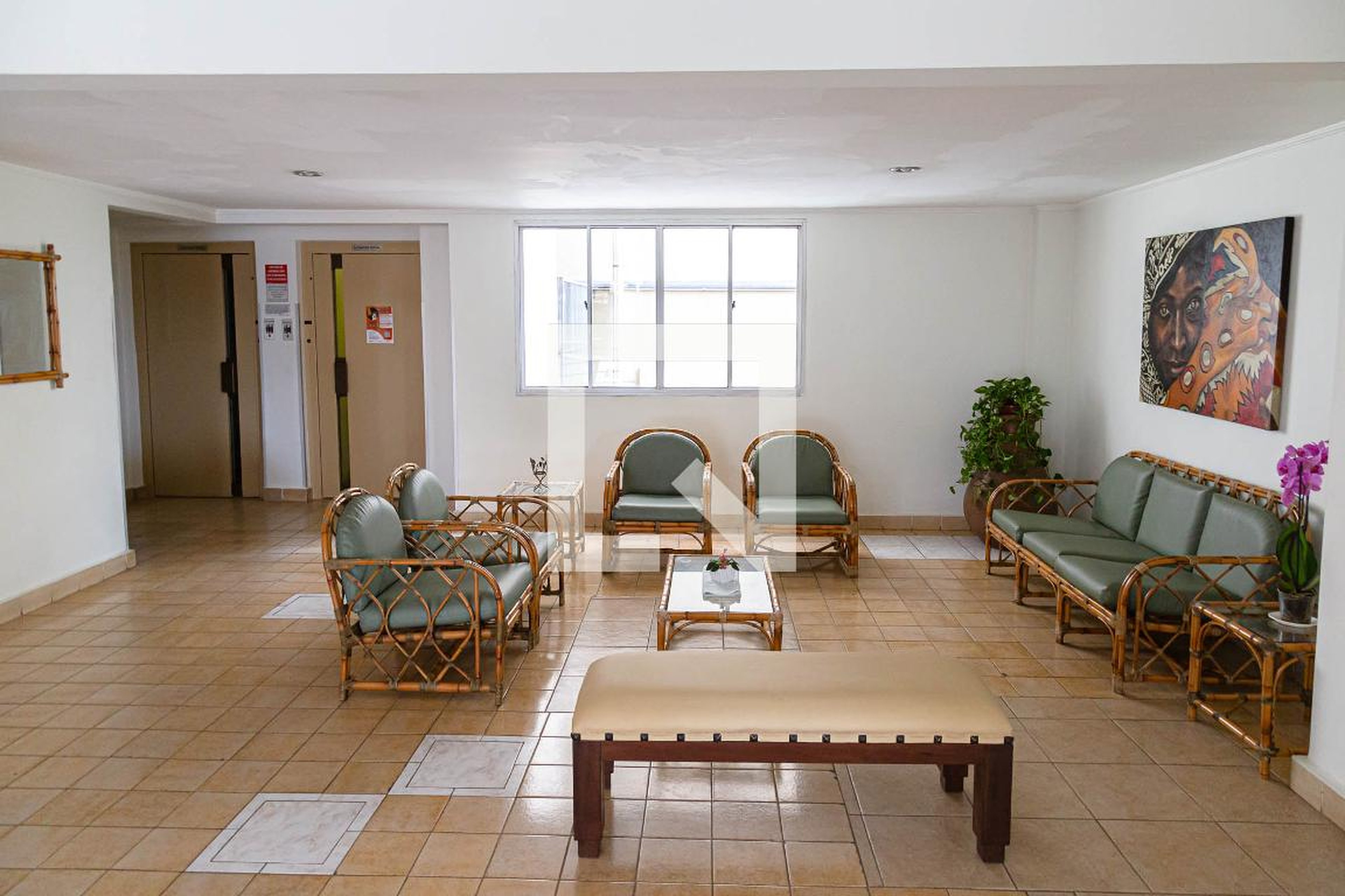 Hall social - Edifício Miami Wave