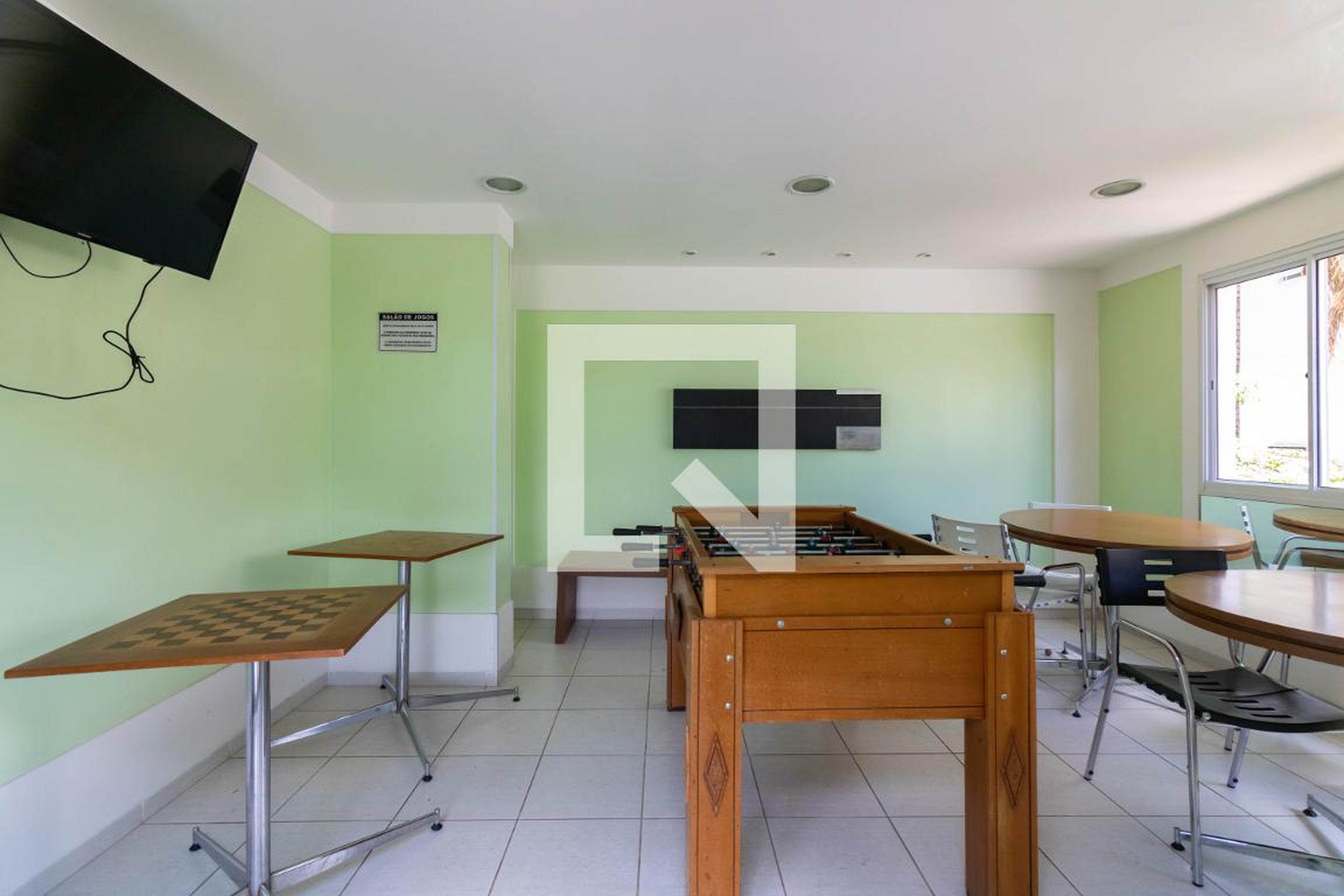 Salão de jogos - Residencial Vero Novo Campo Belo