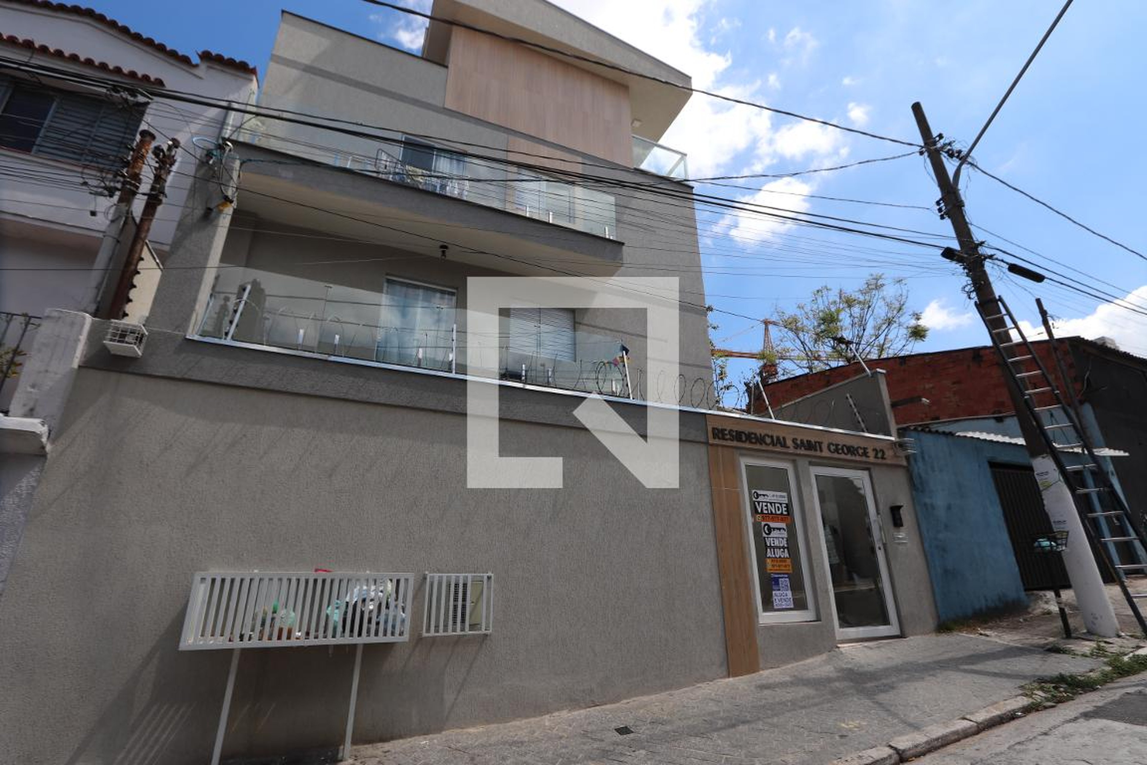 Fachada Condomínio em Rua Piancó, 22