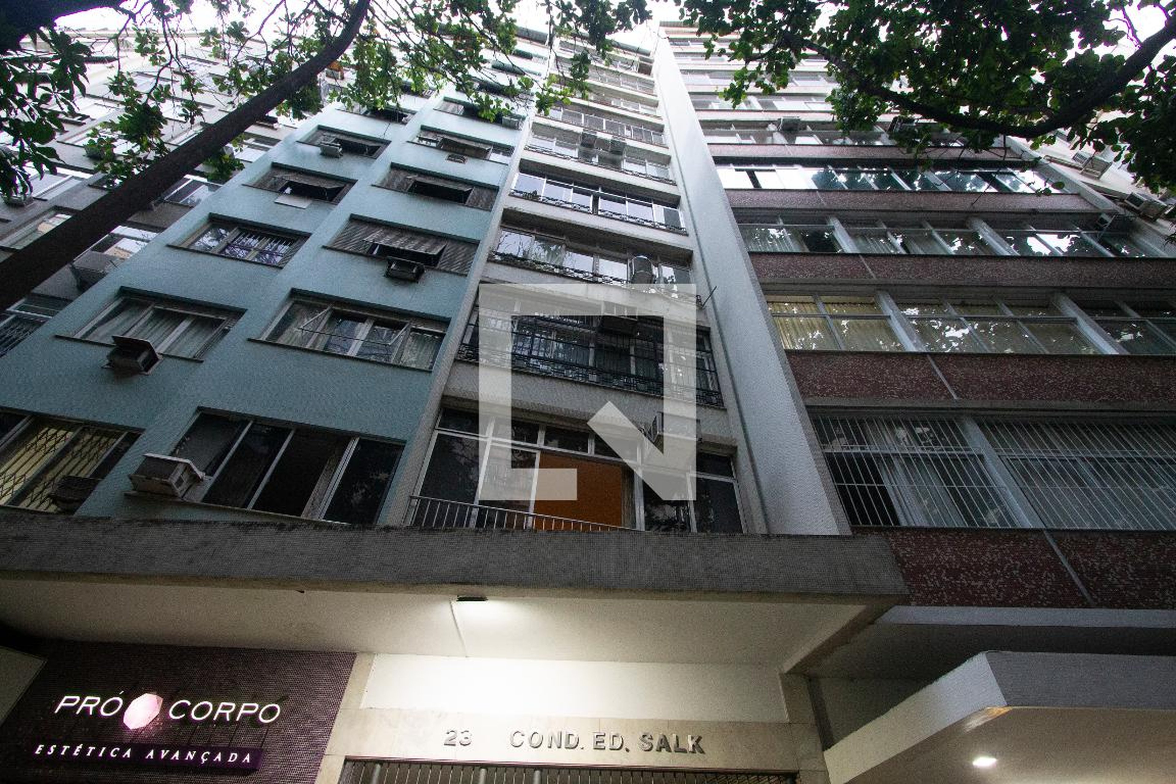 Fachada do Prédio Edifício Salk