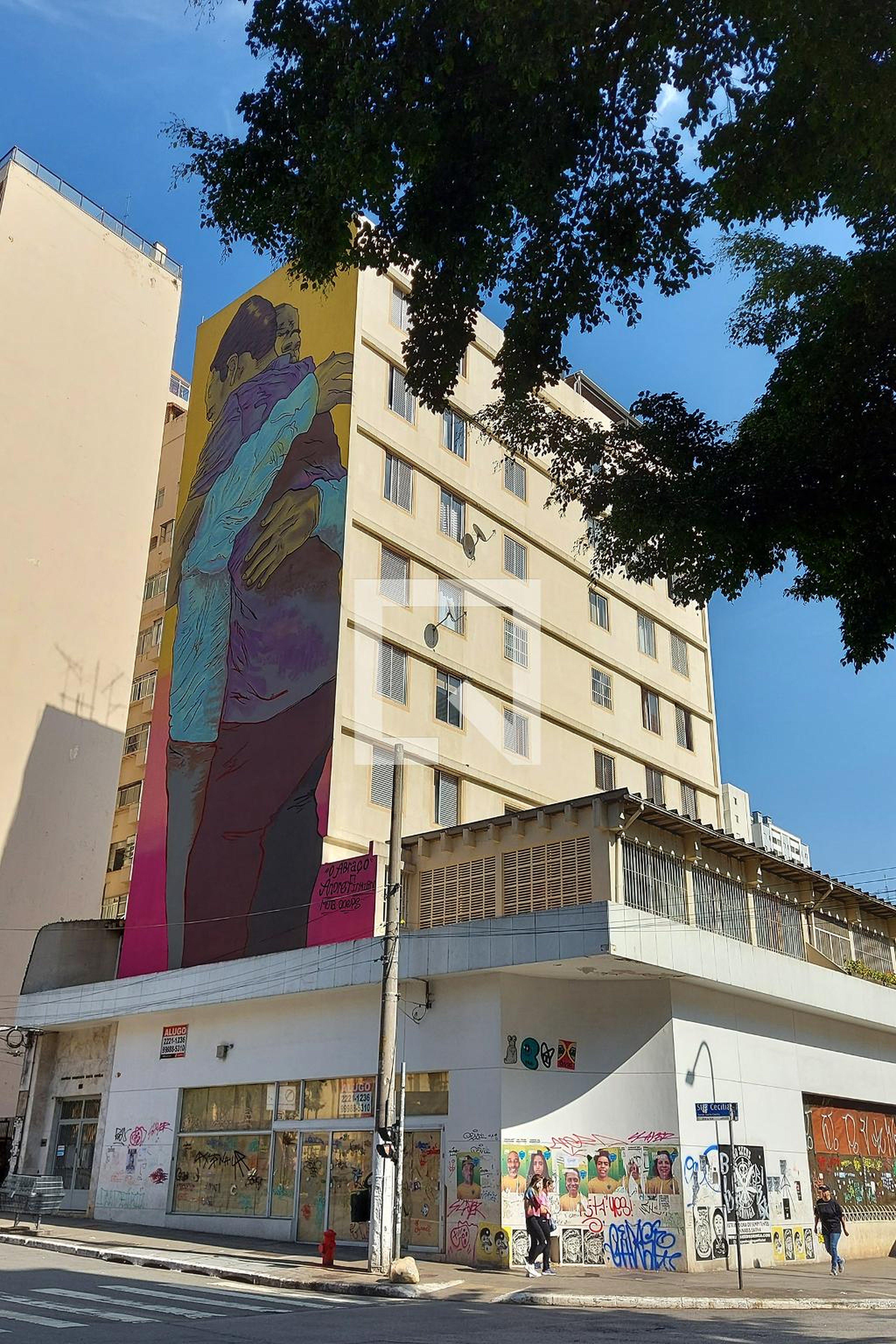 Fachada Edifício Bradesco Santa Cecilia