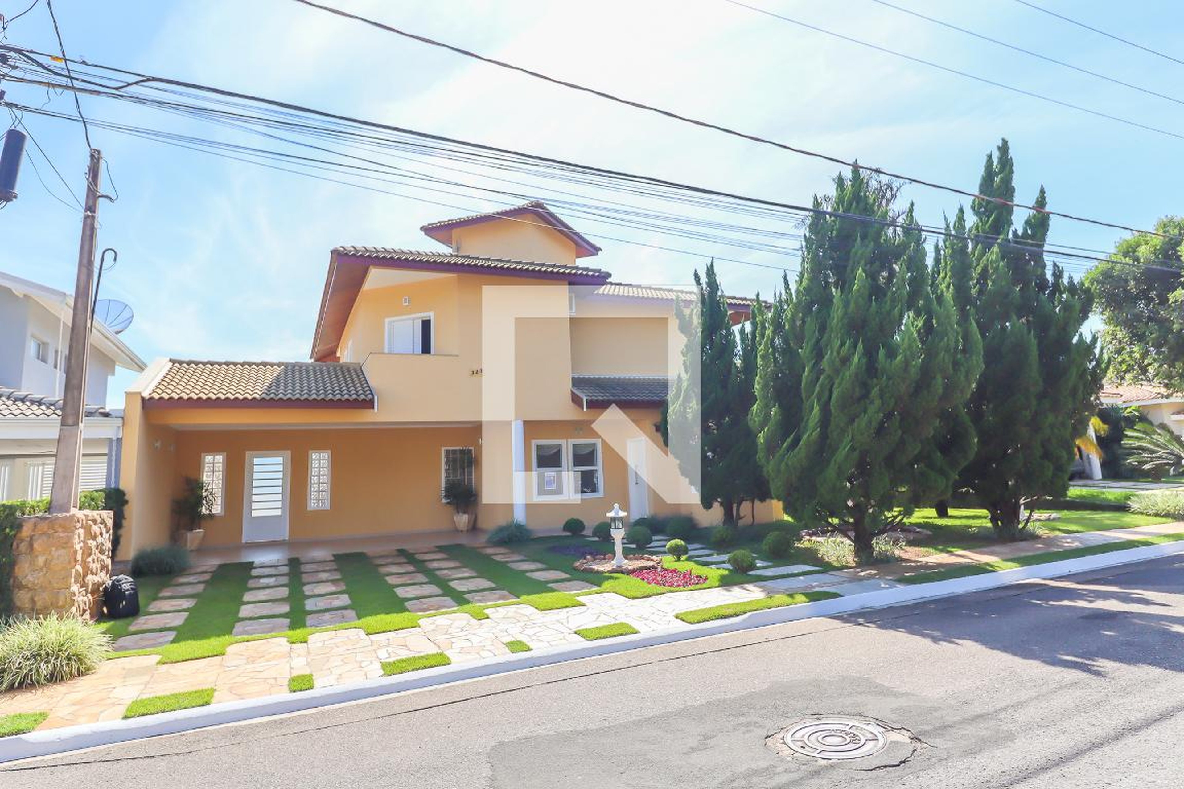 Fachada Condomínio Terras de São Carlos