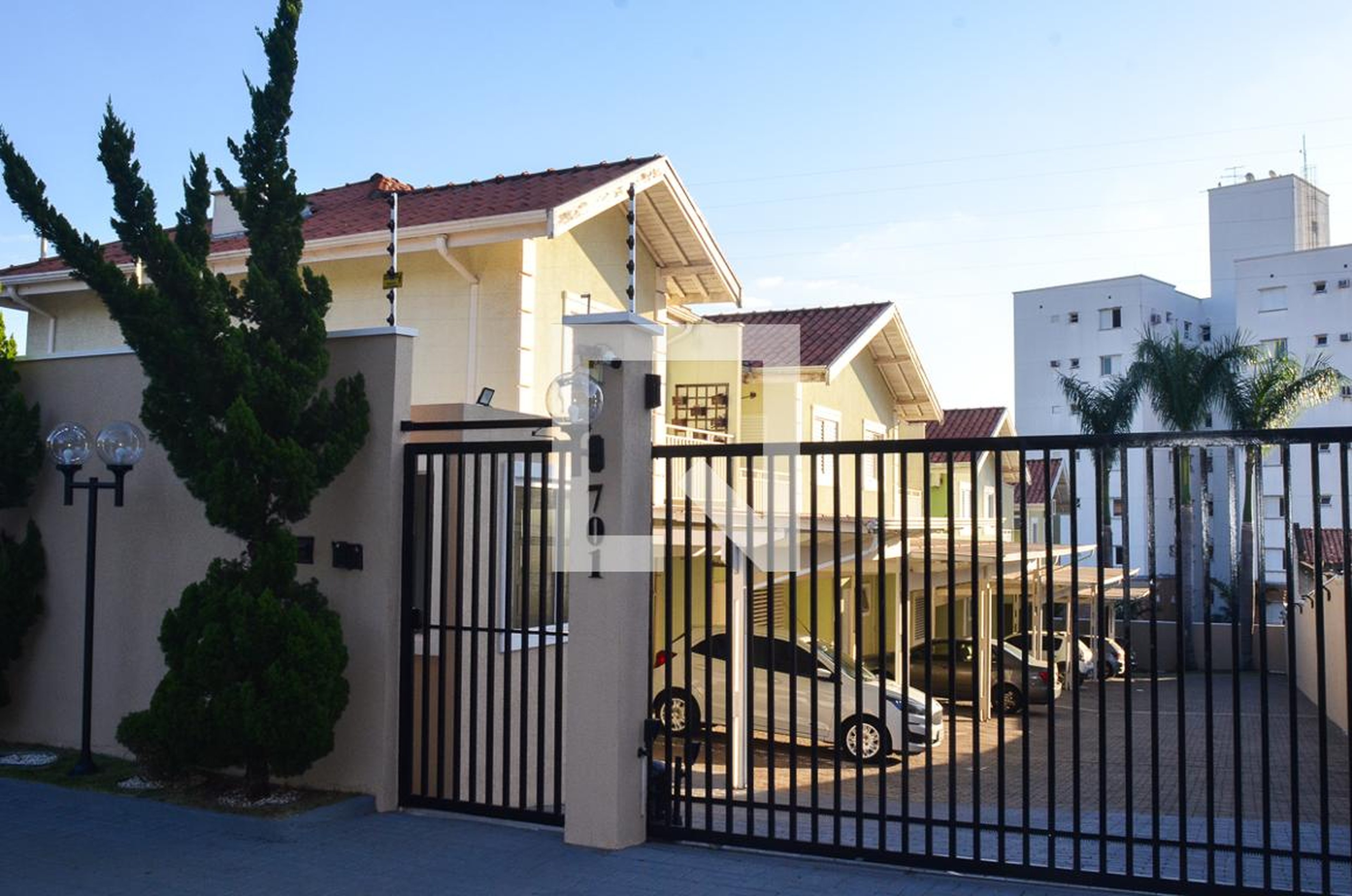 Fachada Condomínio Villa das Hortencias