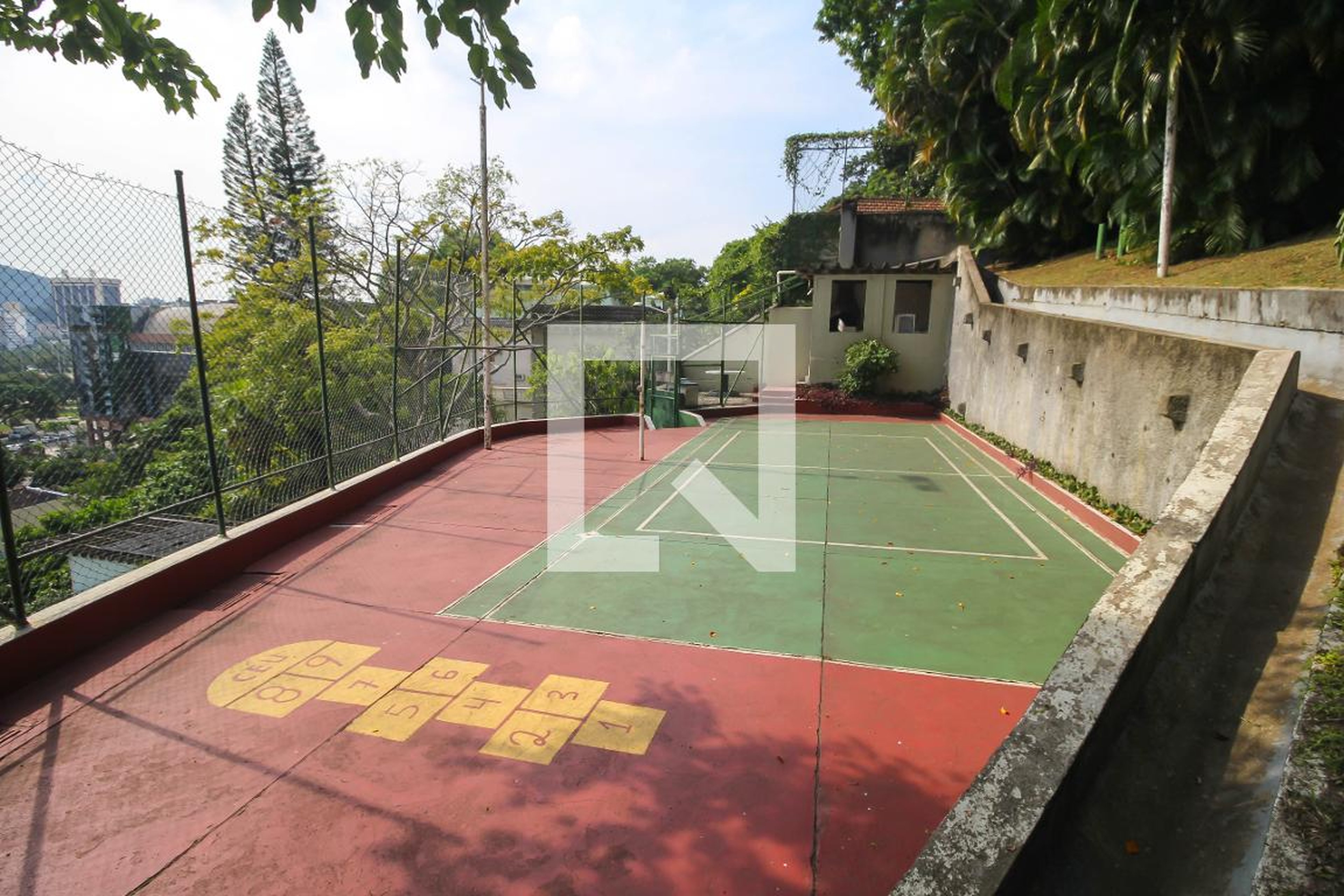 Quadra Esportiva - Casa Alta-Trabalho