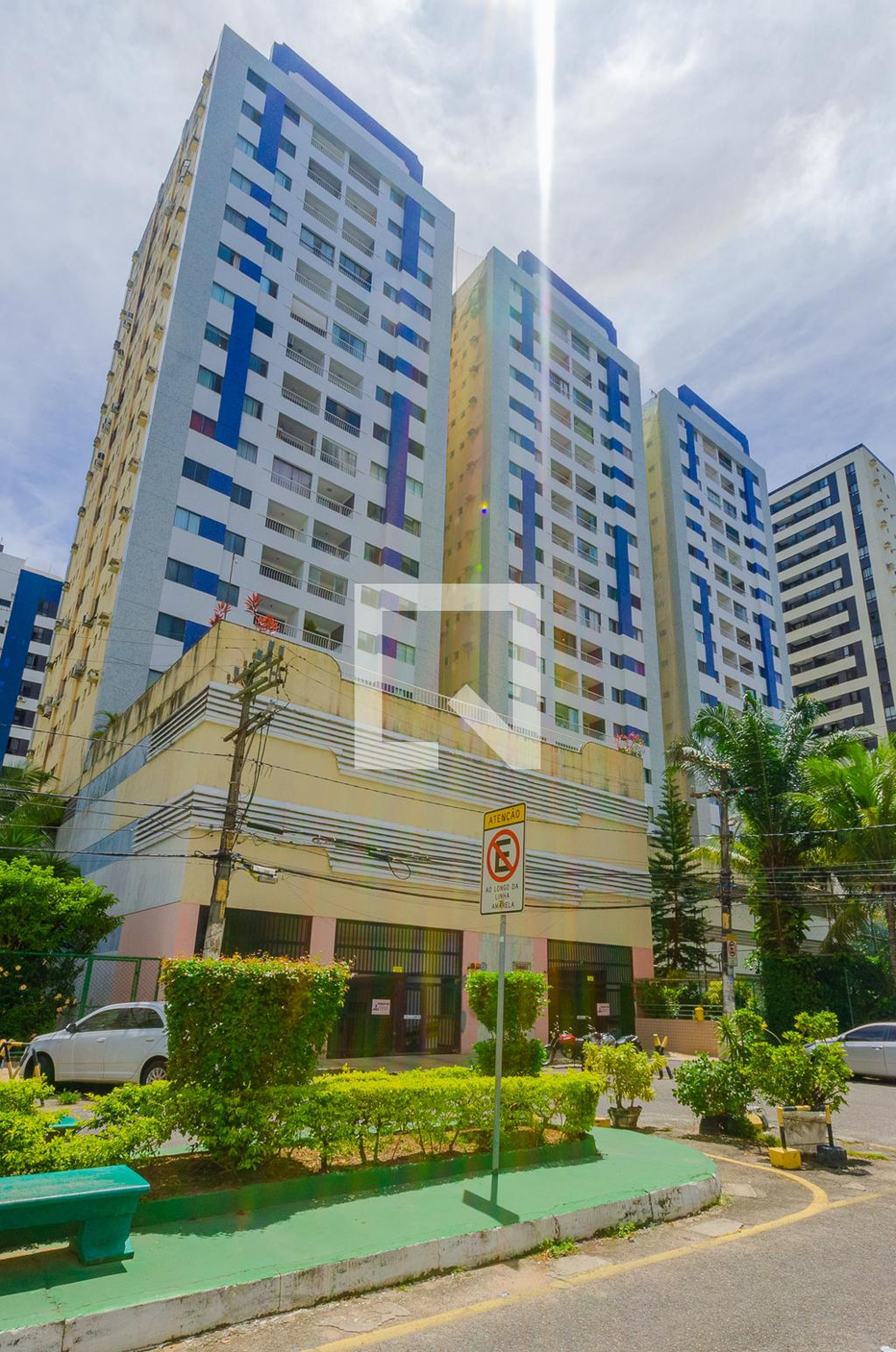 Fachada do Condomínio Residencial Torres