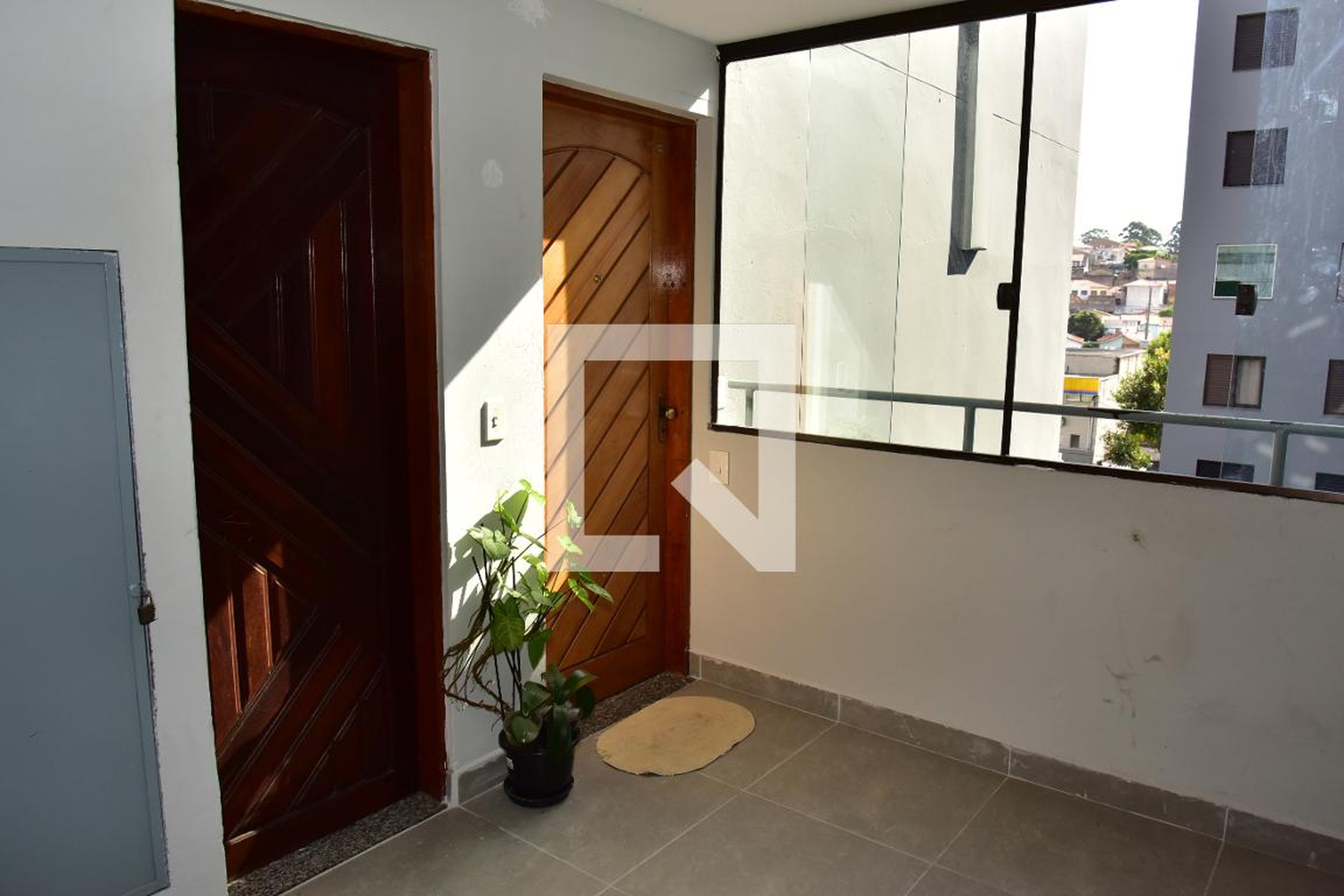 Hall de entrada Condomínio em Rua Joana Avancini Prado, 474