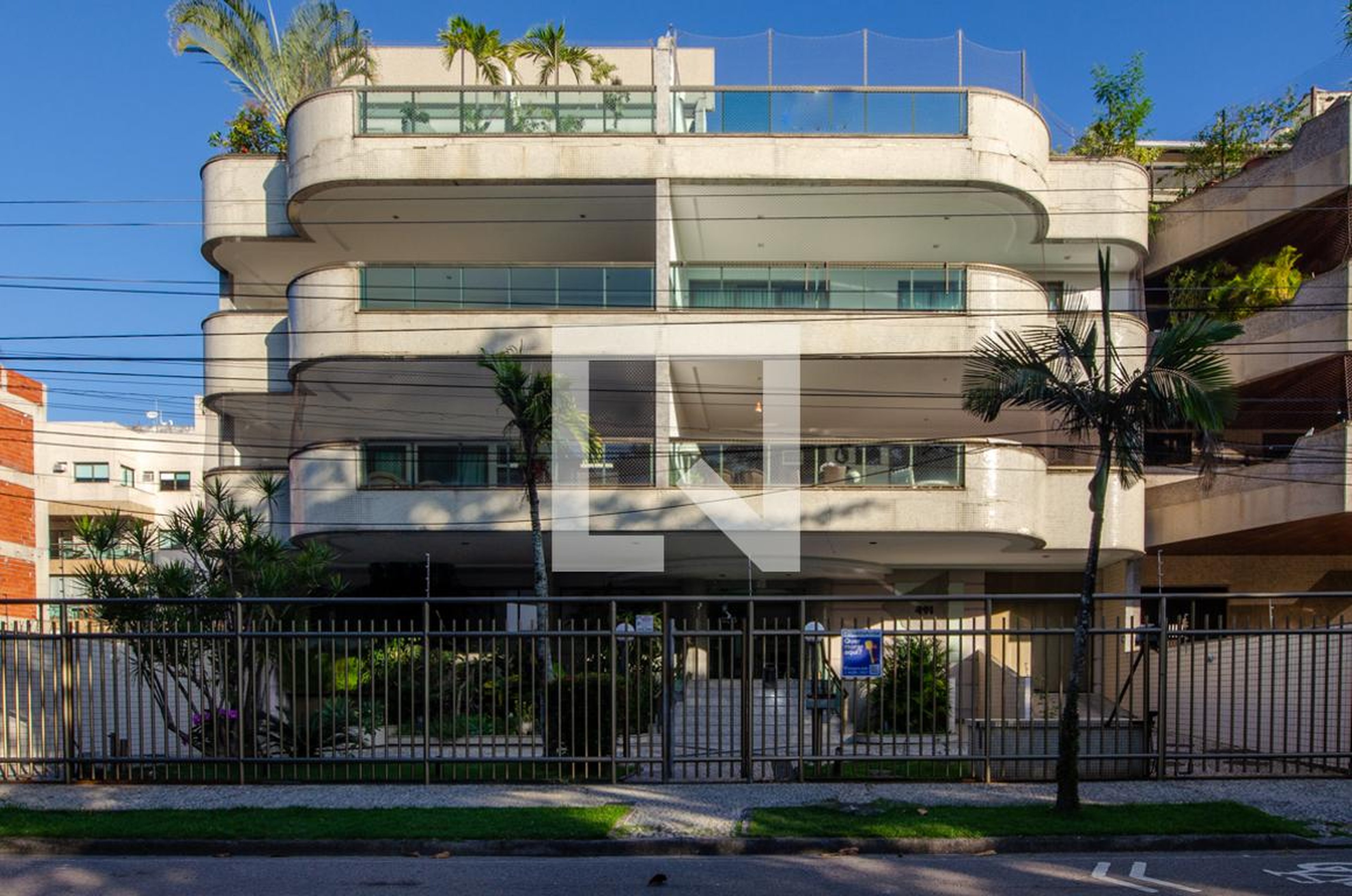 Fachada do Prédio Edifício Danúbio