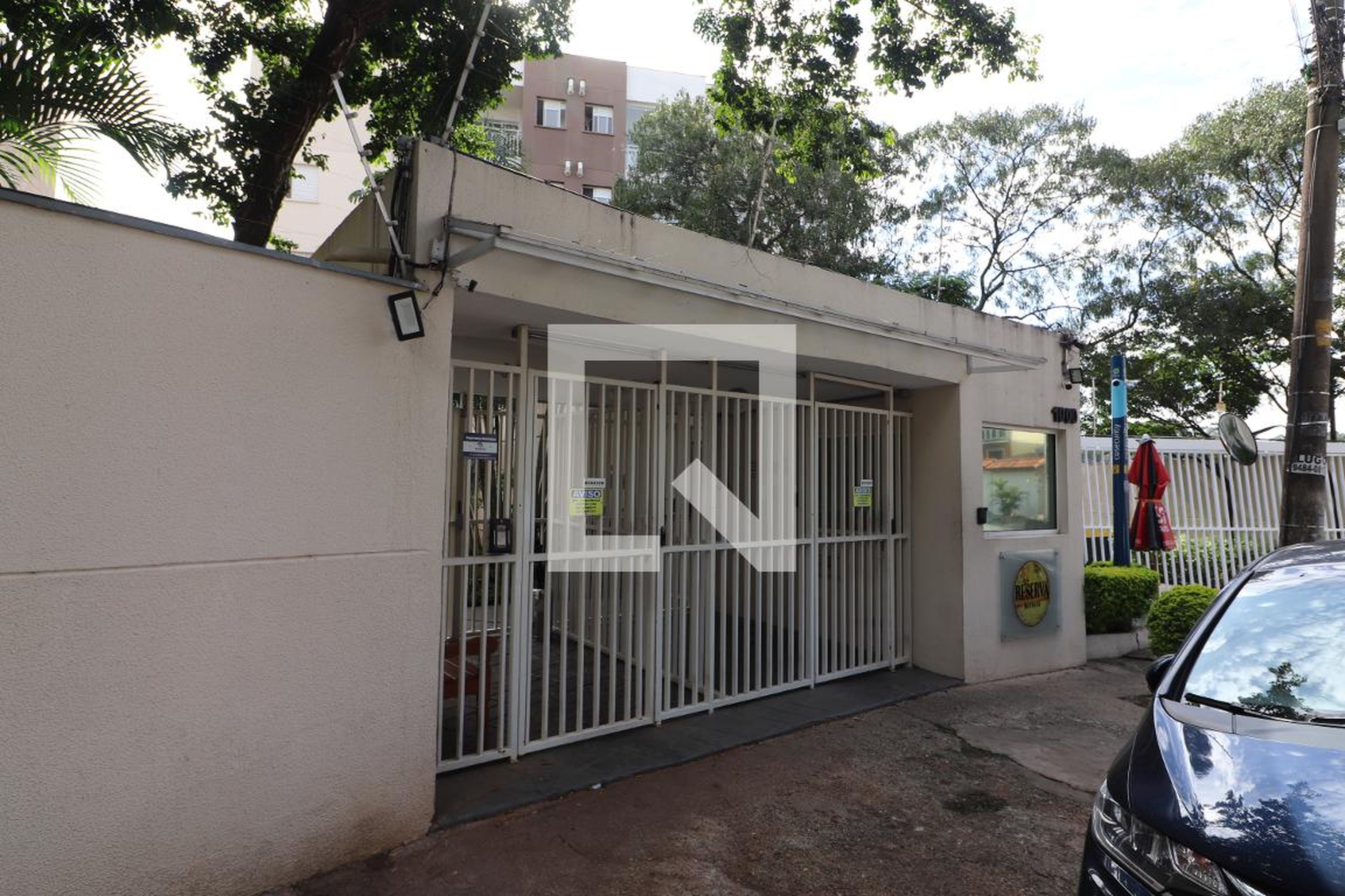 Fachada do Condomínio Condomínio Reserva Butantã