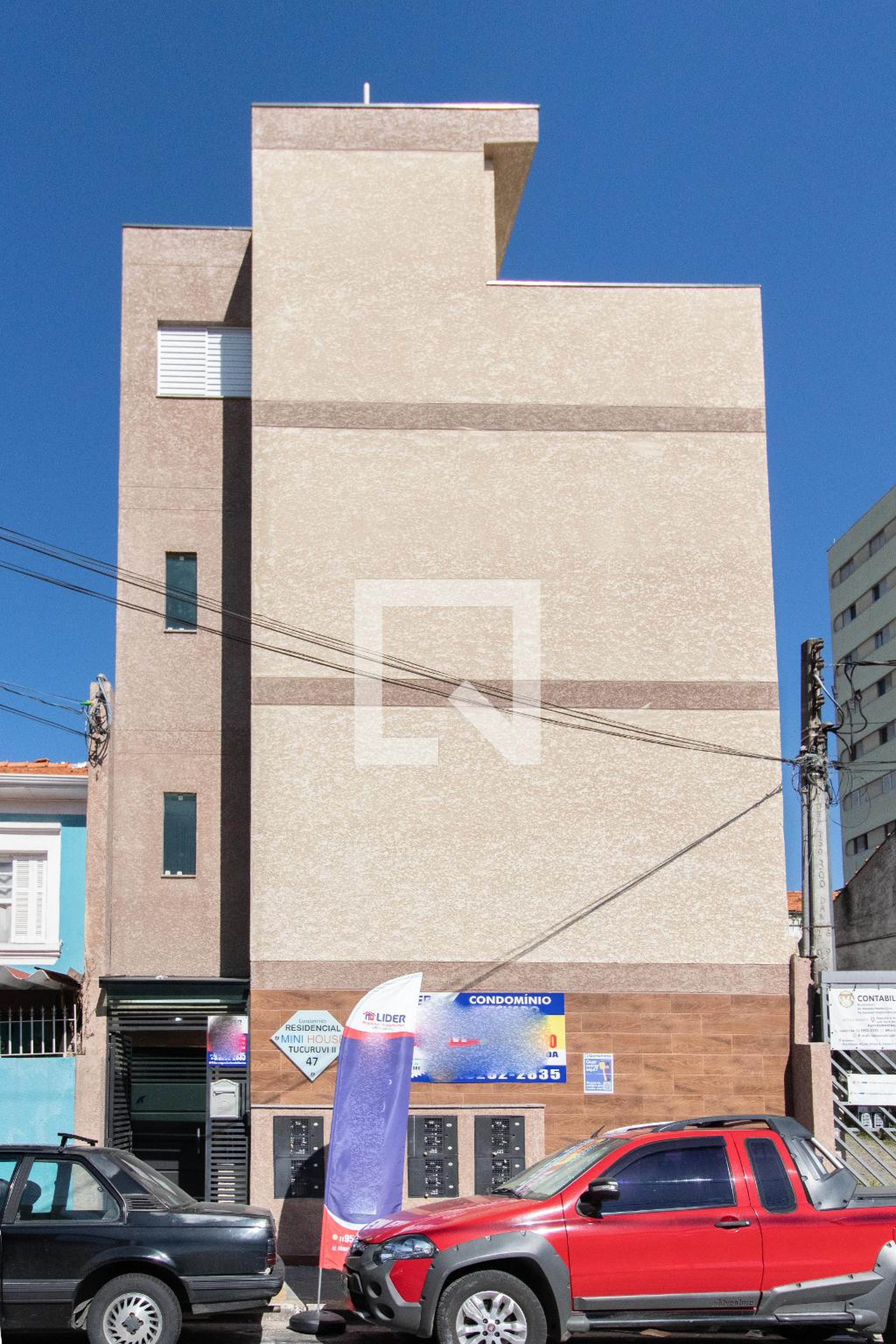 Fachada do Prédio Edifício Mini House