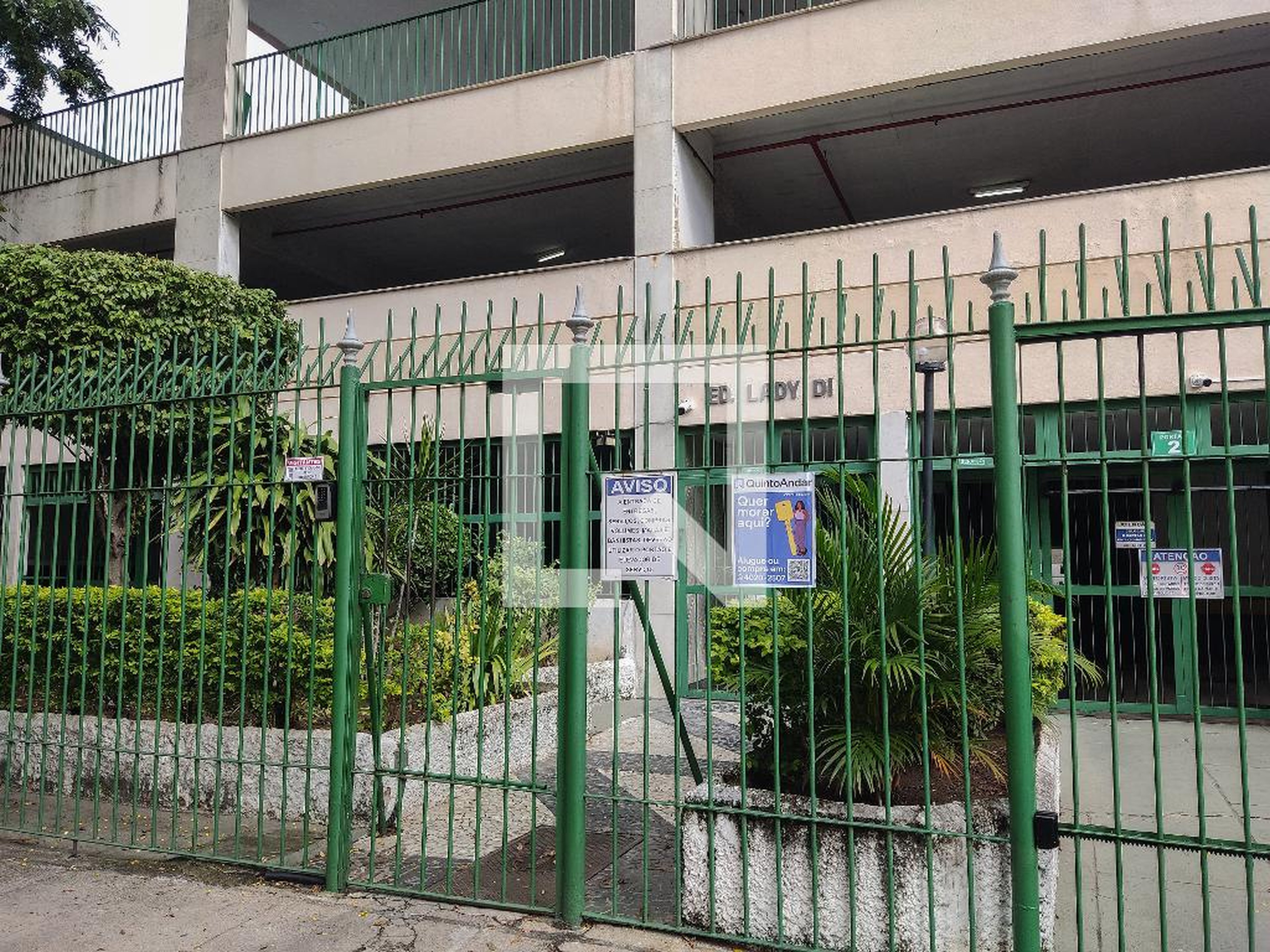 Fachada do Prédio Edifício Lady di