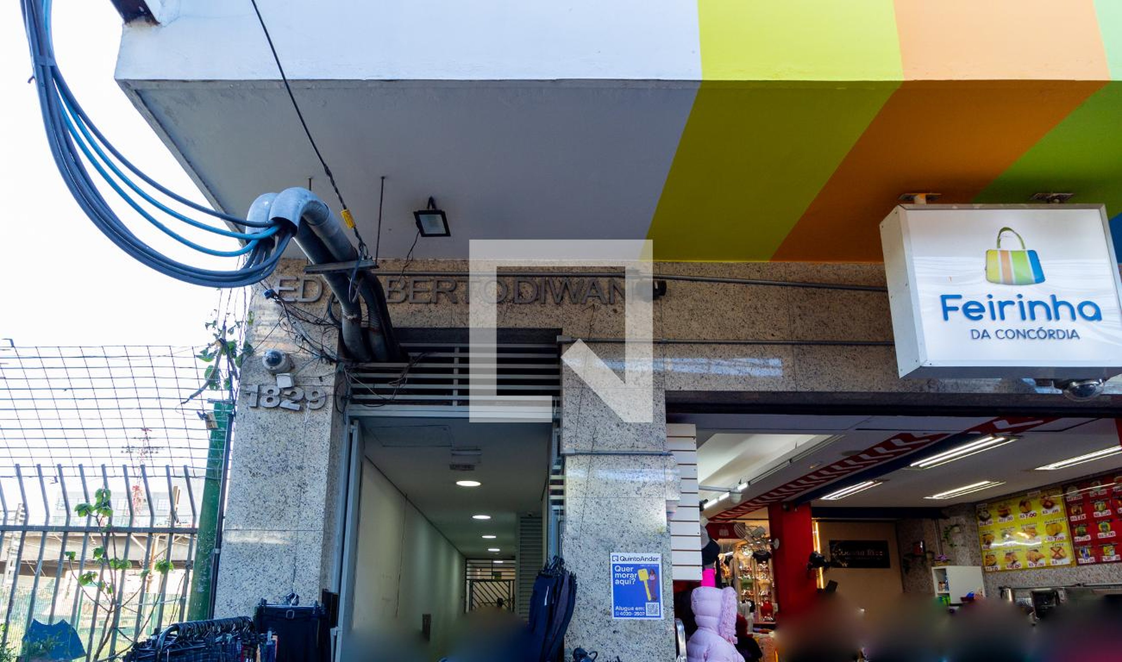 Fachada Condomínio em Avenida Rangel Pestana, 1829