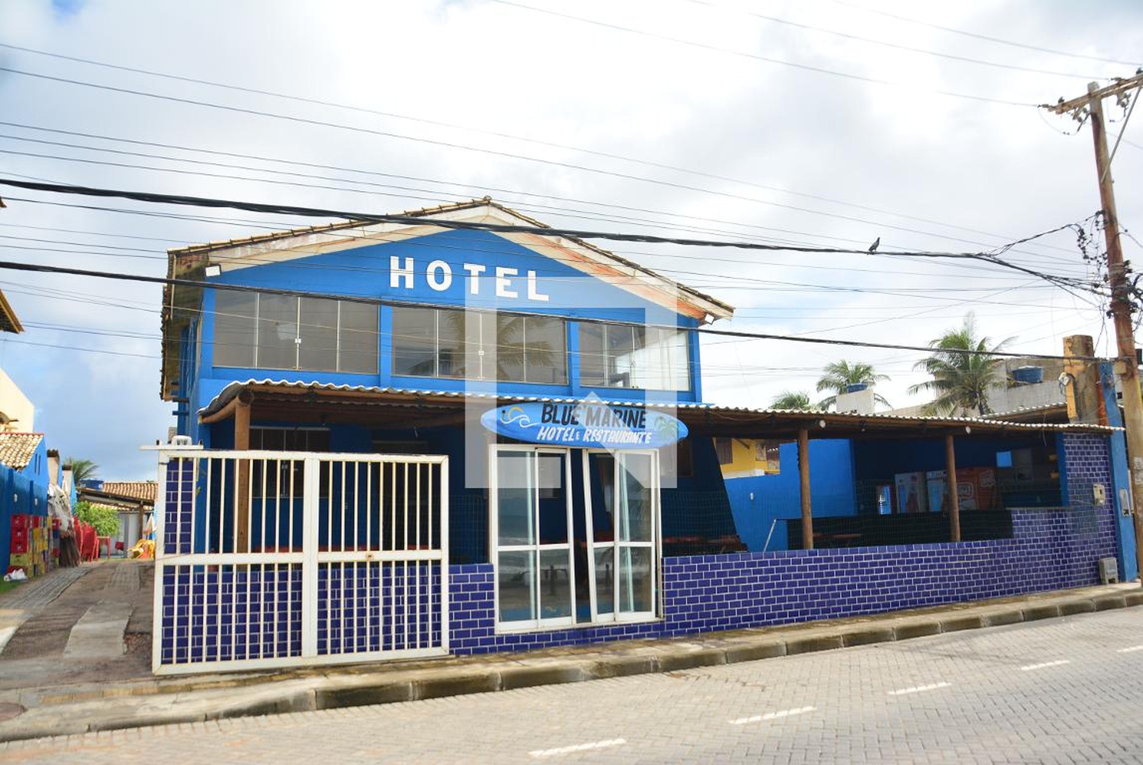 Fachada Condomínio Blue Marine