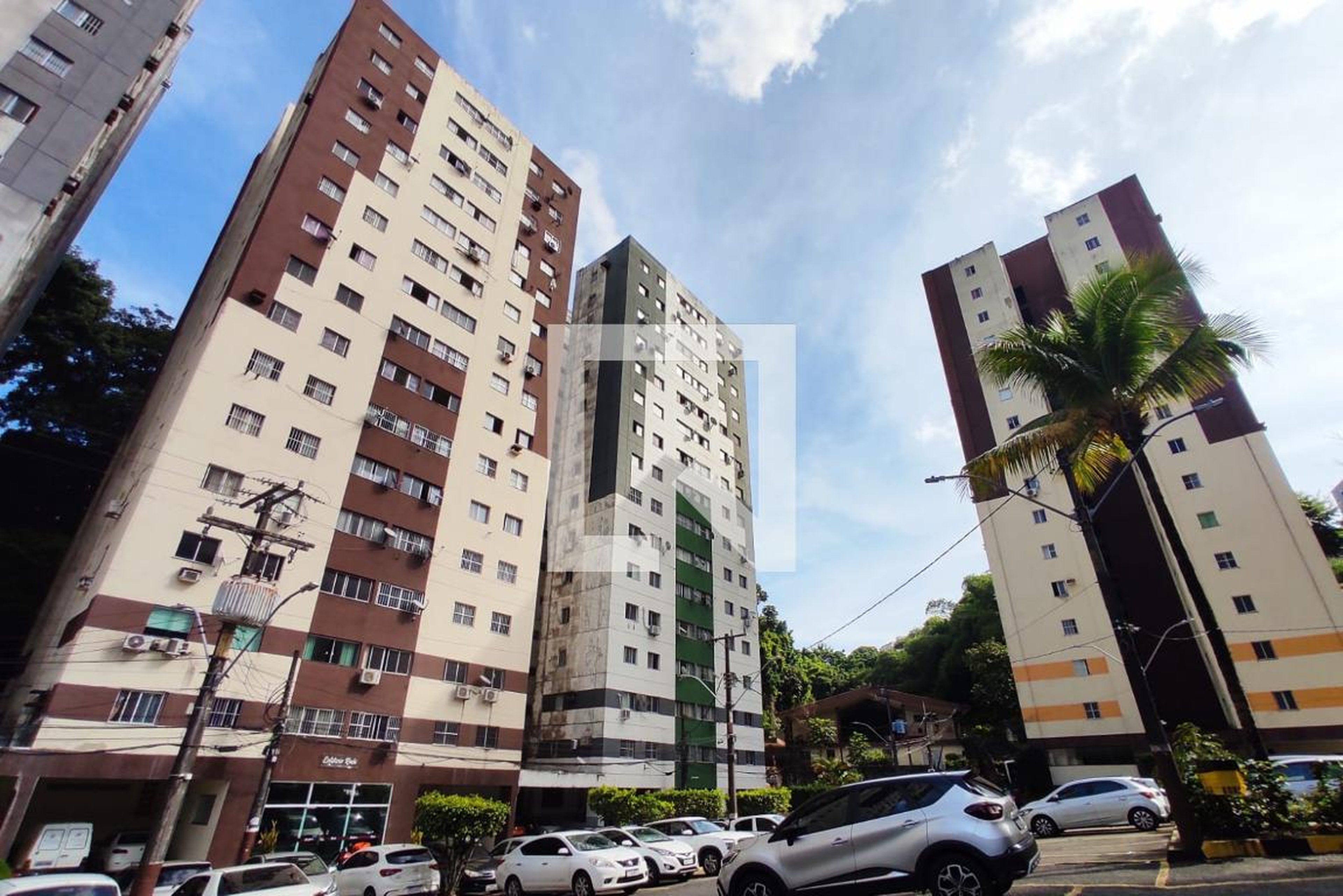 Fachada do Condomínio Residencial Topazio