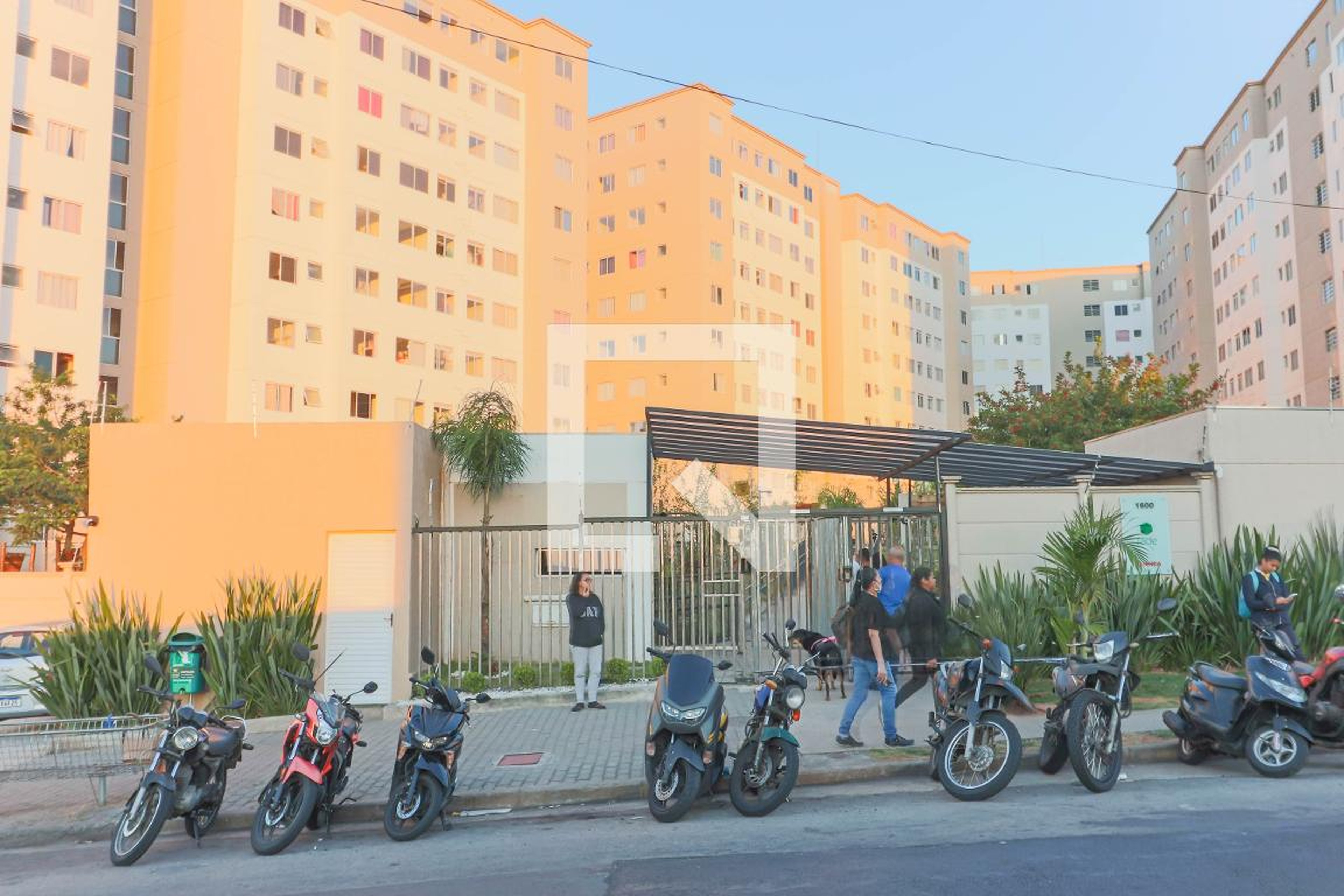 Fachada do Condomínio Residencial Jade