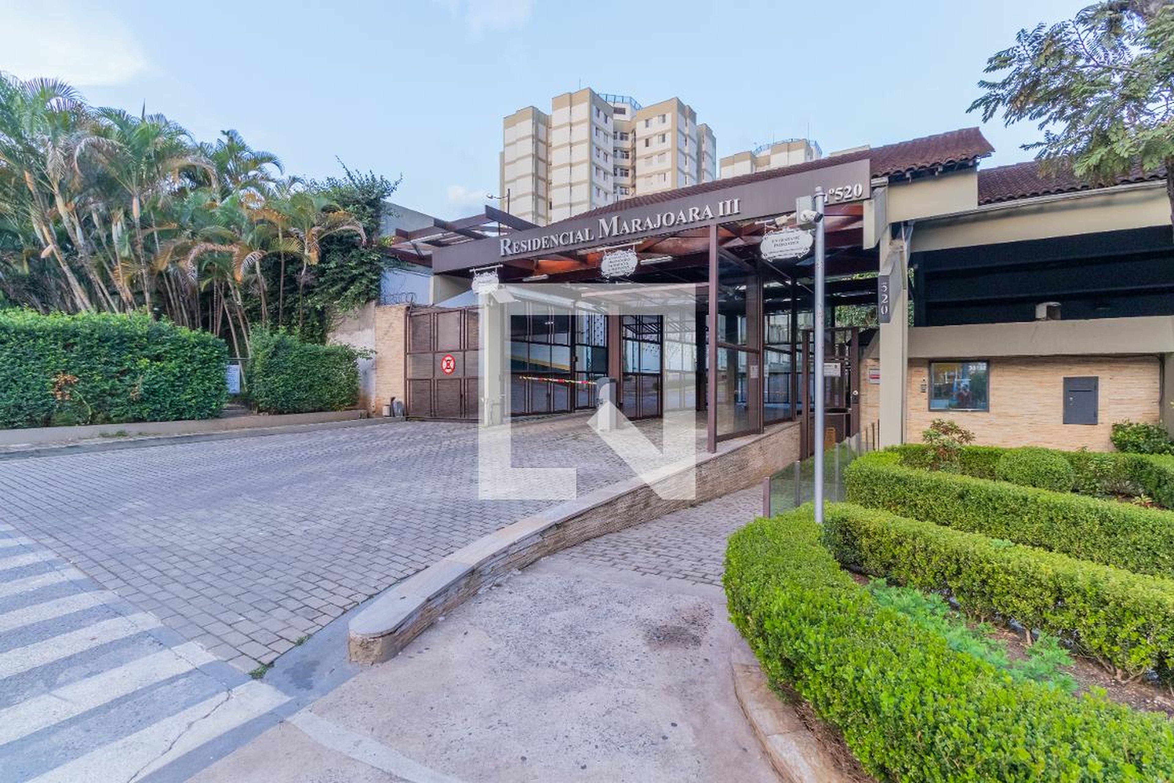 Fachada do Condomínio Residencial Marajoara