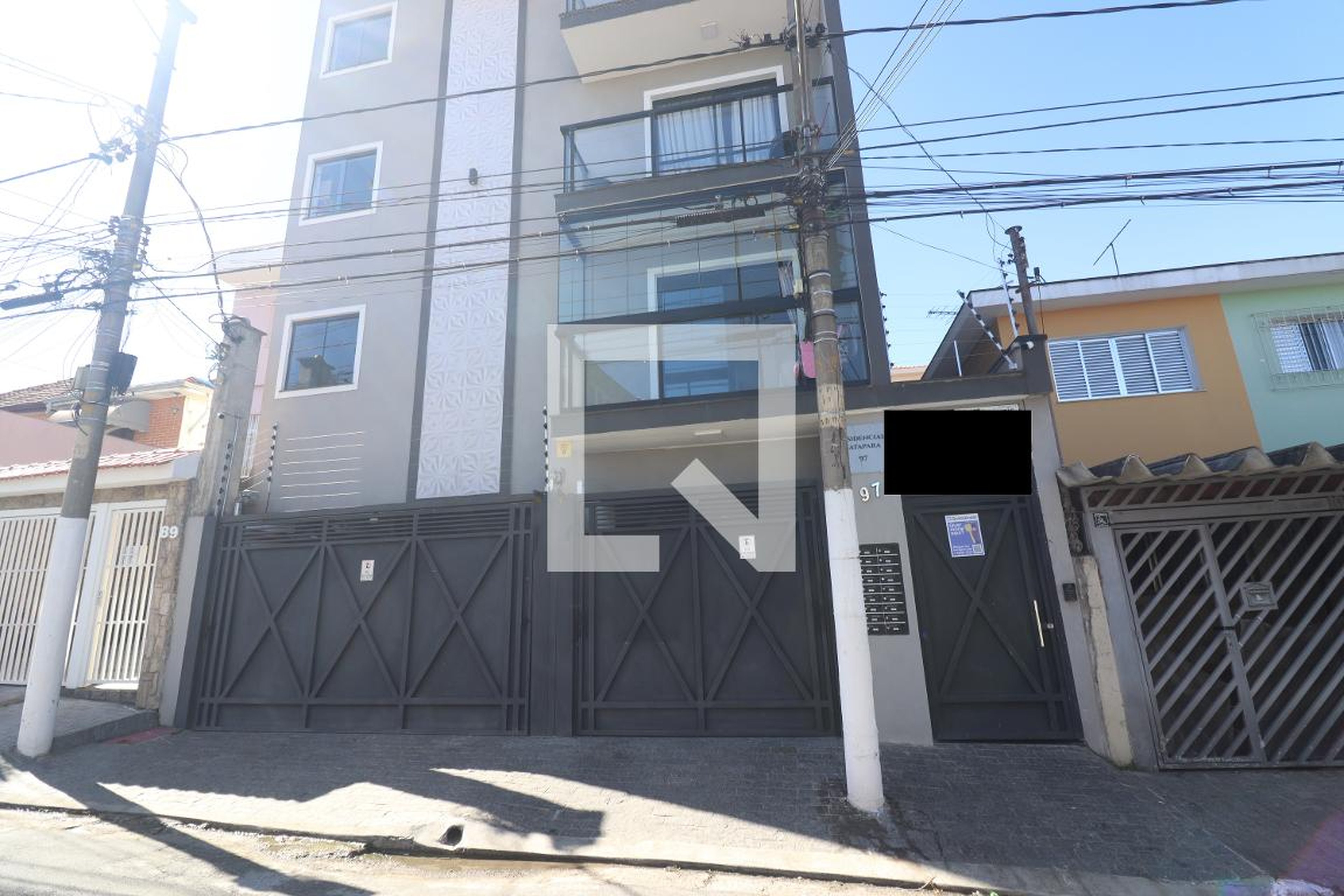 Fachada do condomínio Residencial Catapará