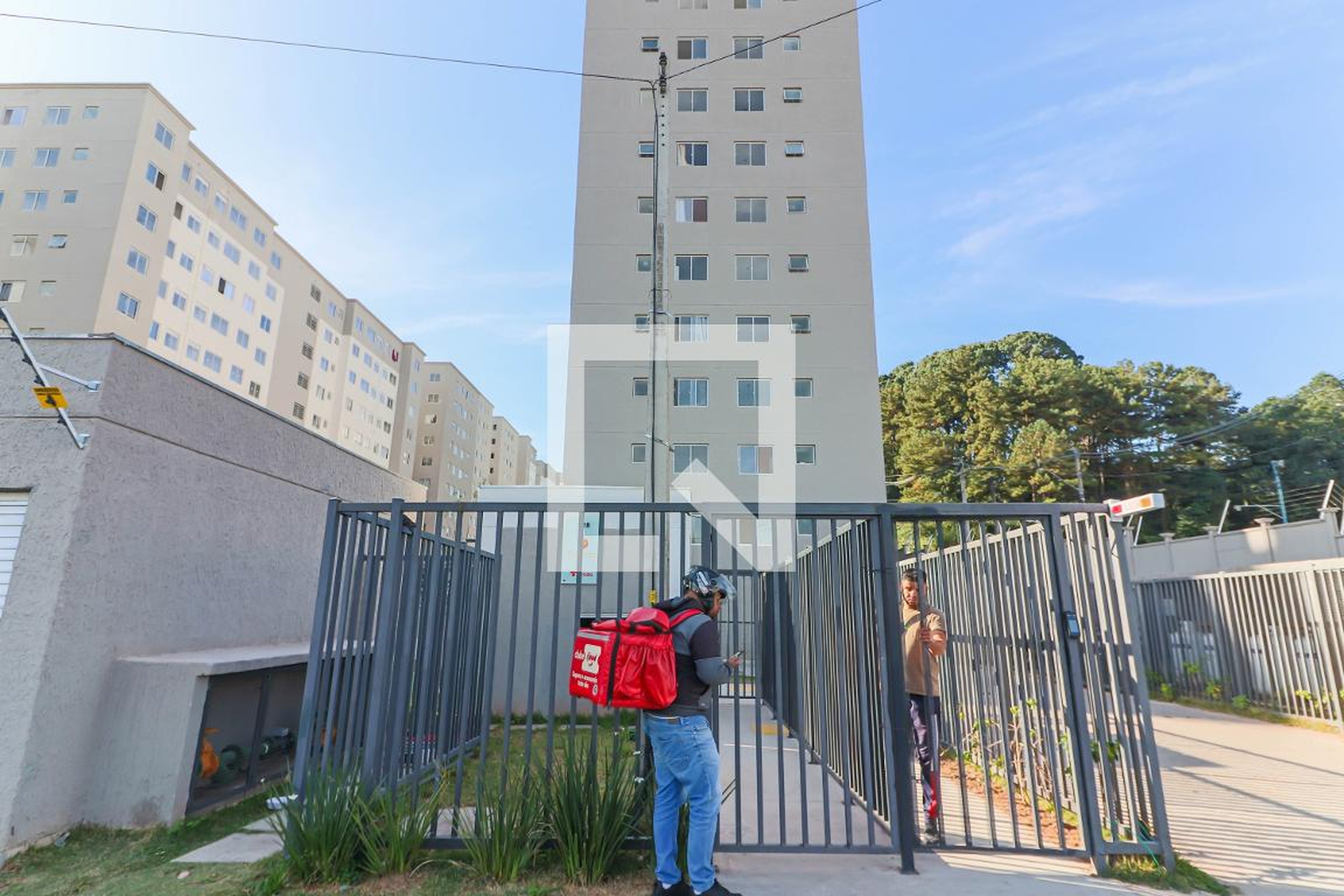 Fachada do Condomínio Residencial Topázio