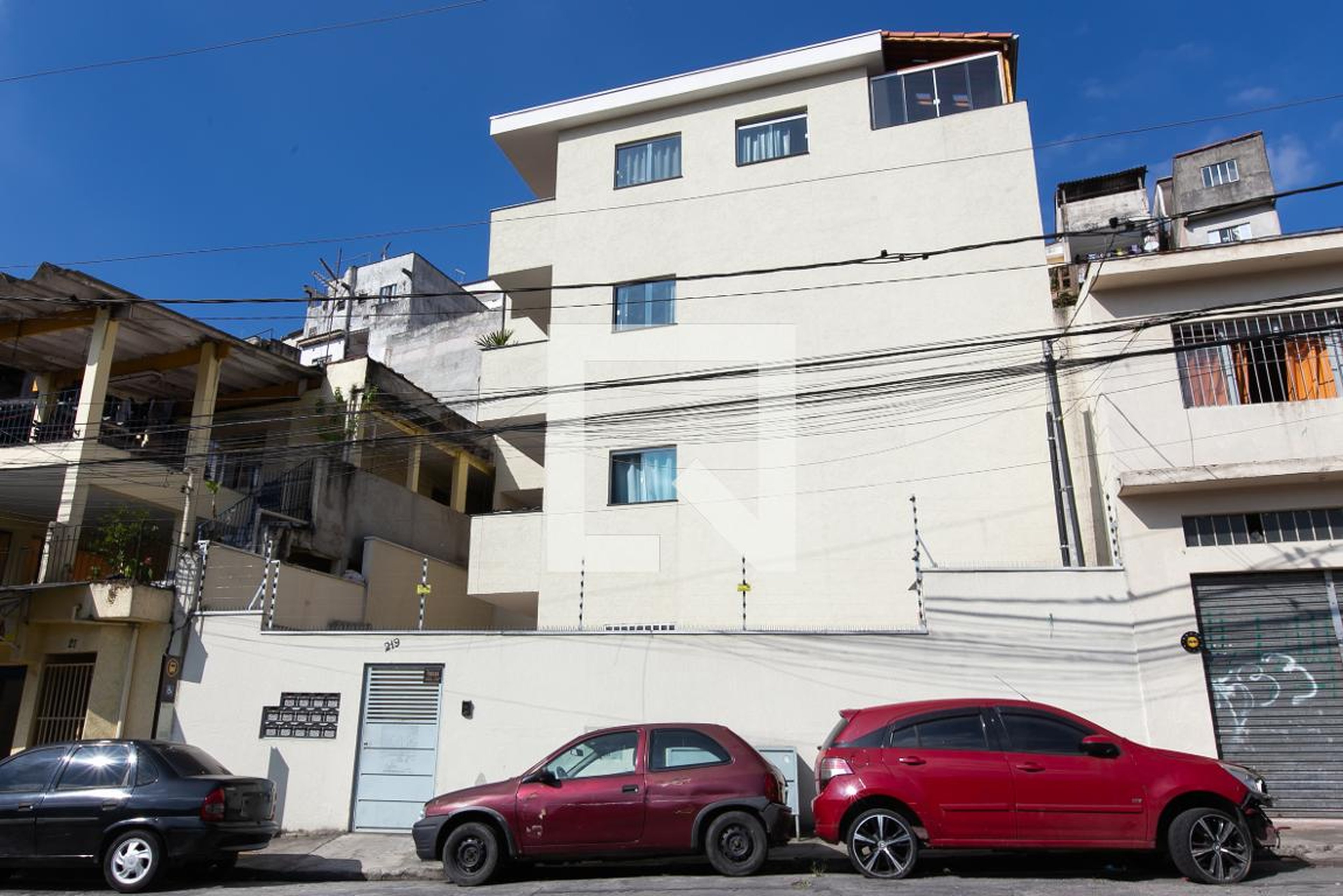 Fachada do Condomínio Condomínio JD Nossa Senhora do Carmo