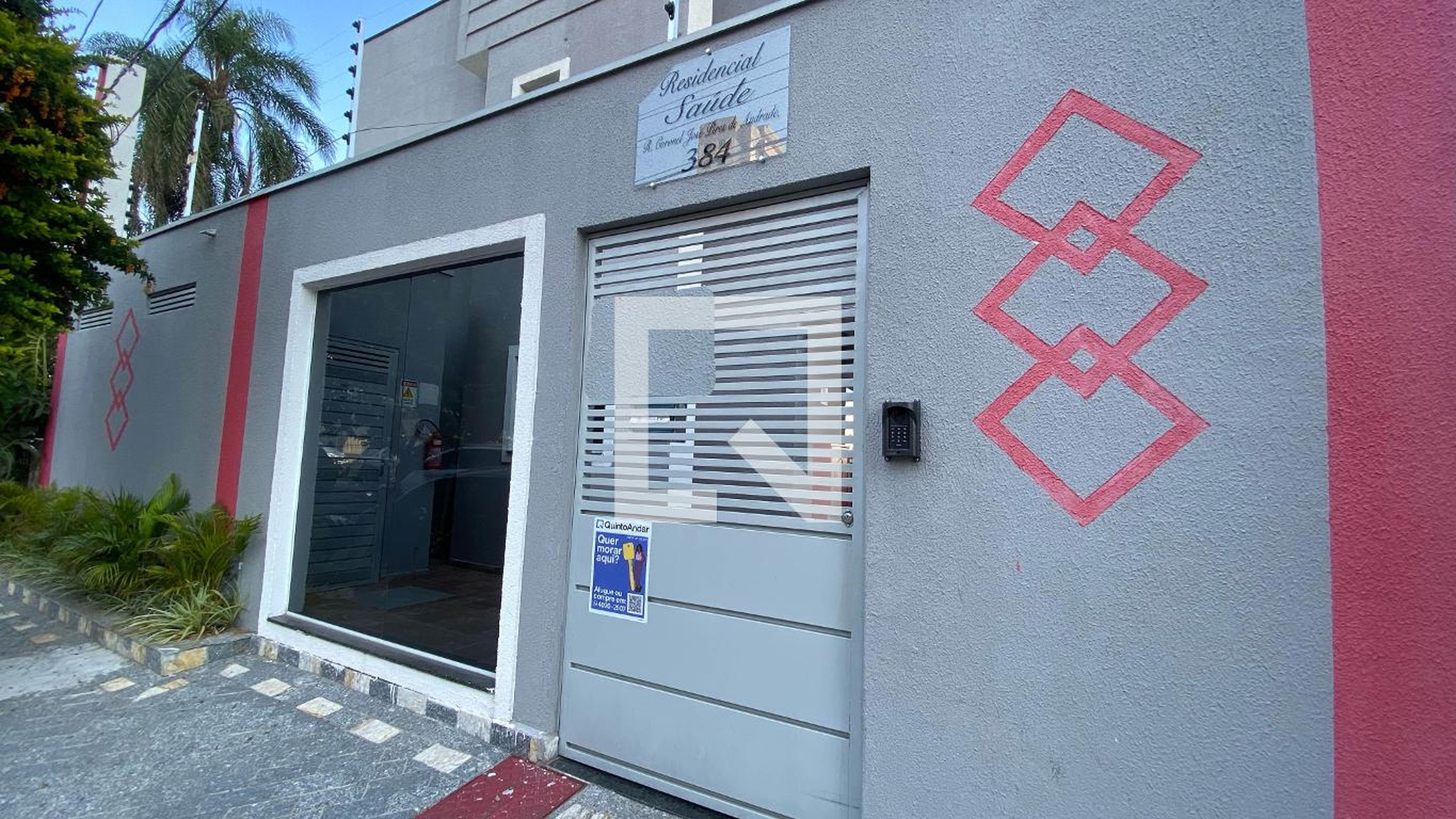 Fachada do Prédio Residencial Saúde