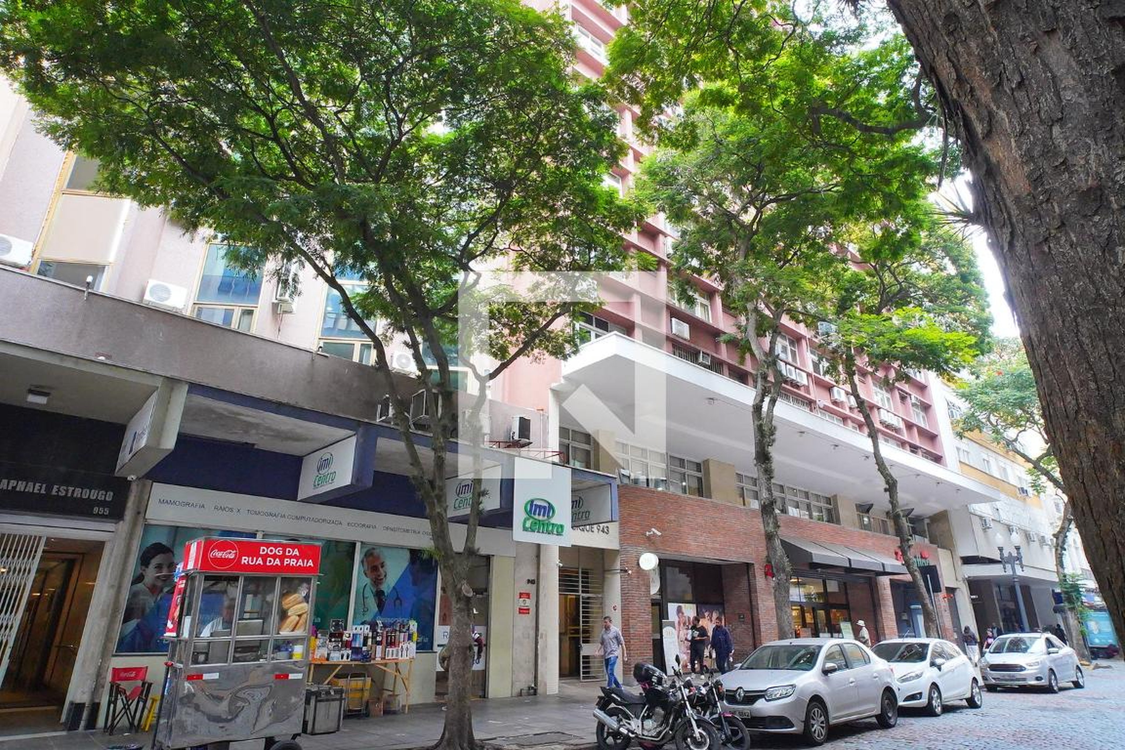 Fachada do Prédio Condomínio em Rua dos Andradas, 945