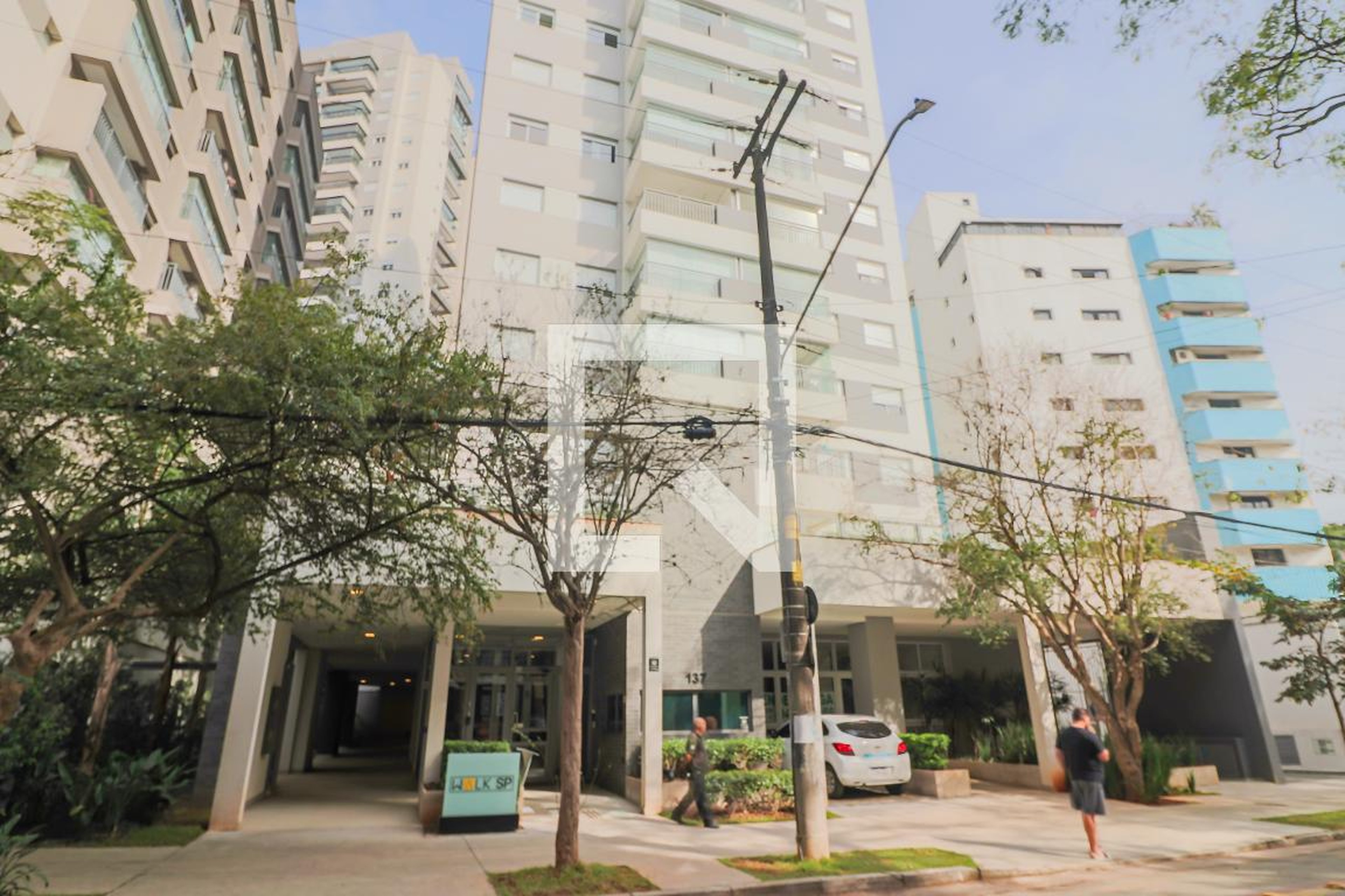 Fachada do Condomínio Condomínio Walk SP