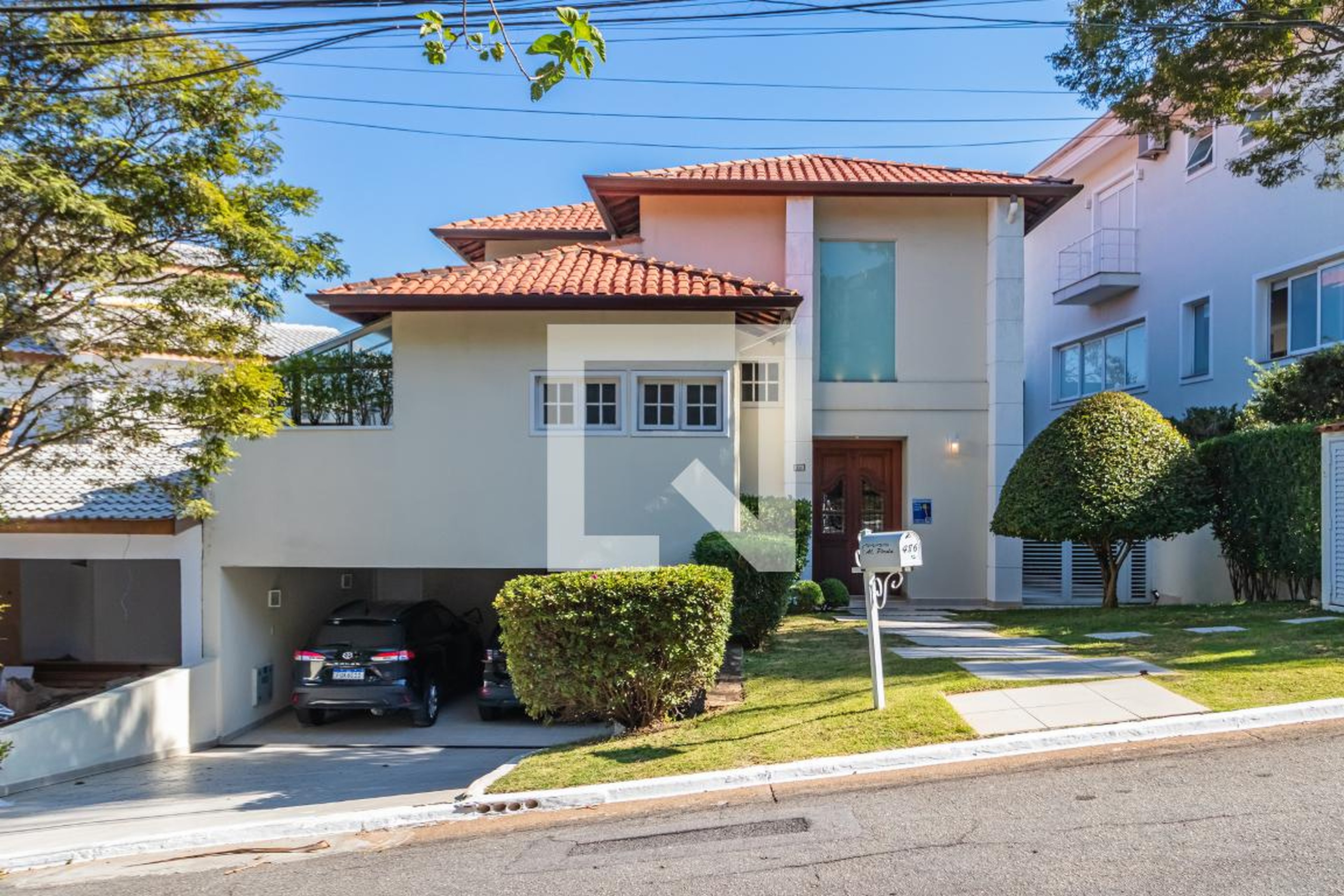 Fachada Condomínio Alphaville Residencial 9