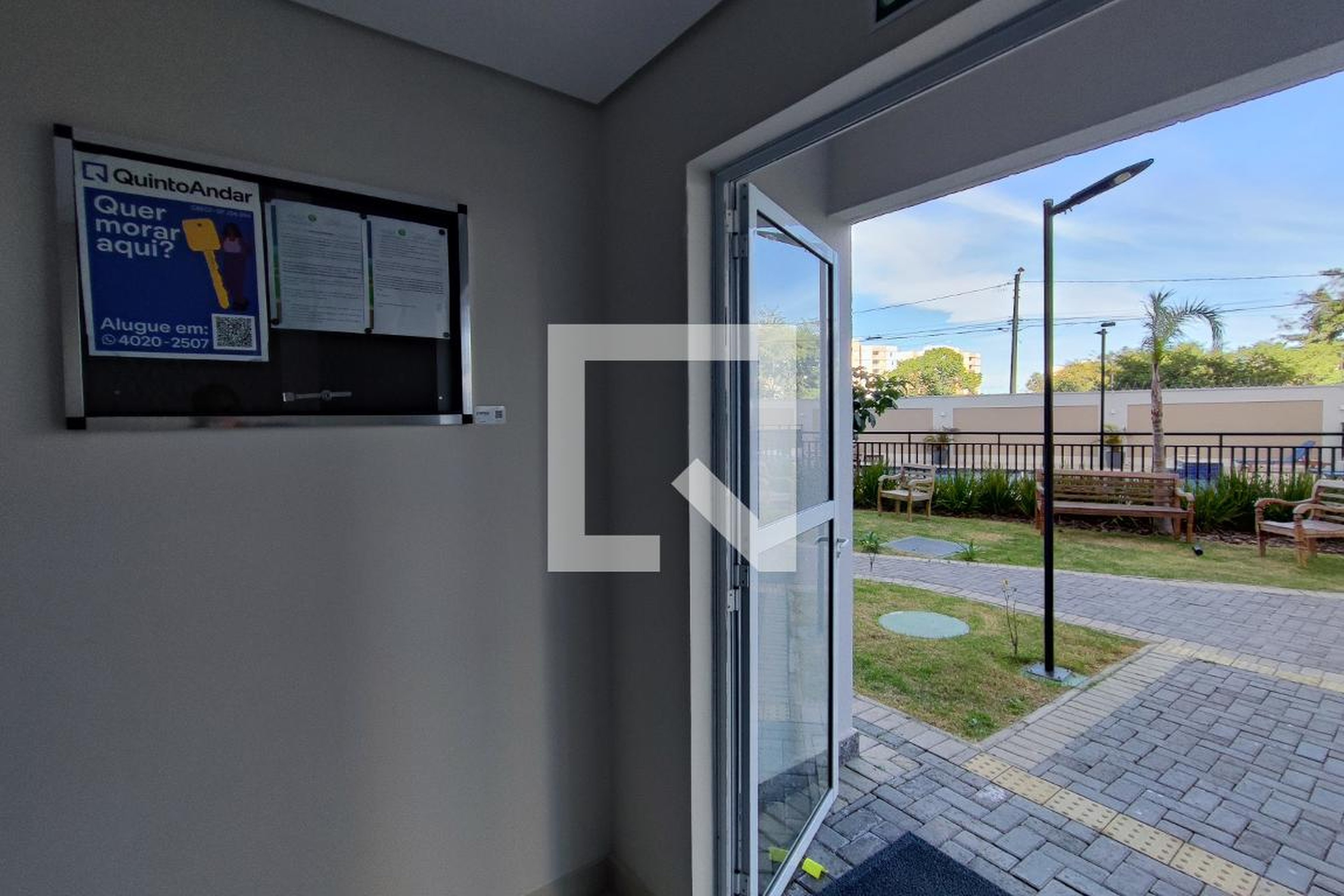 HALL DE ENTRADA - Residencial Dez Parque das Bandeiras