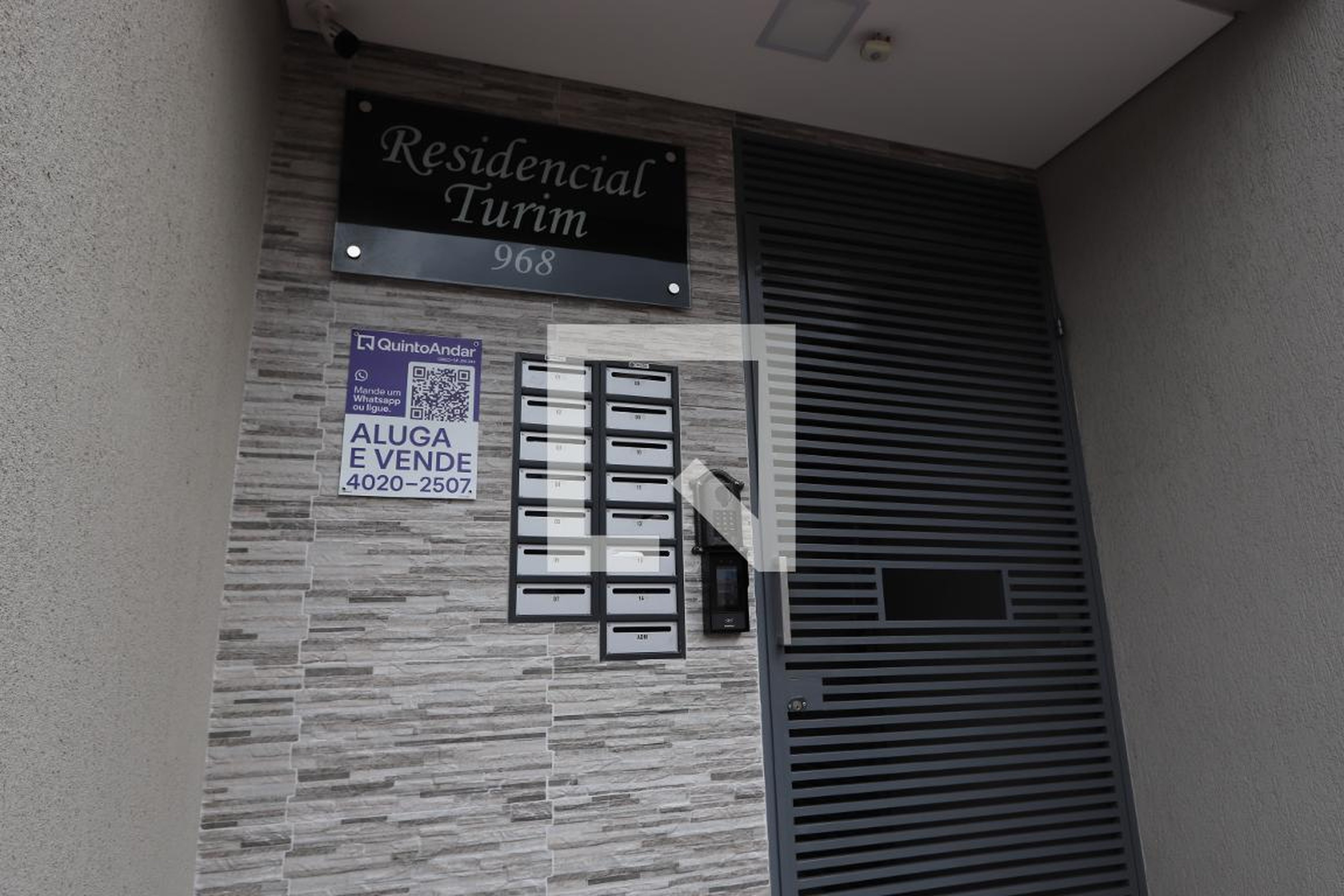 Entrada do Prédio - Edifício Turim