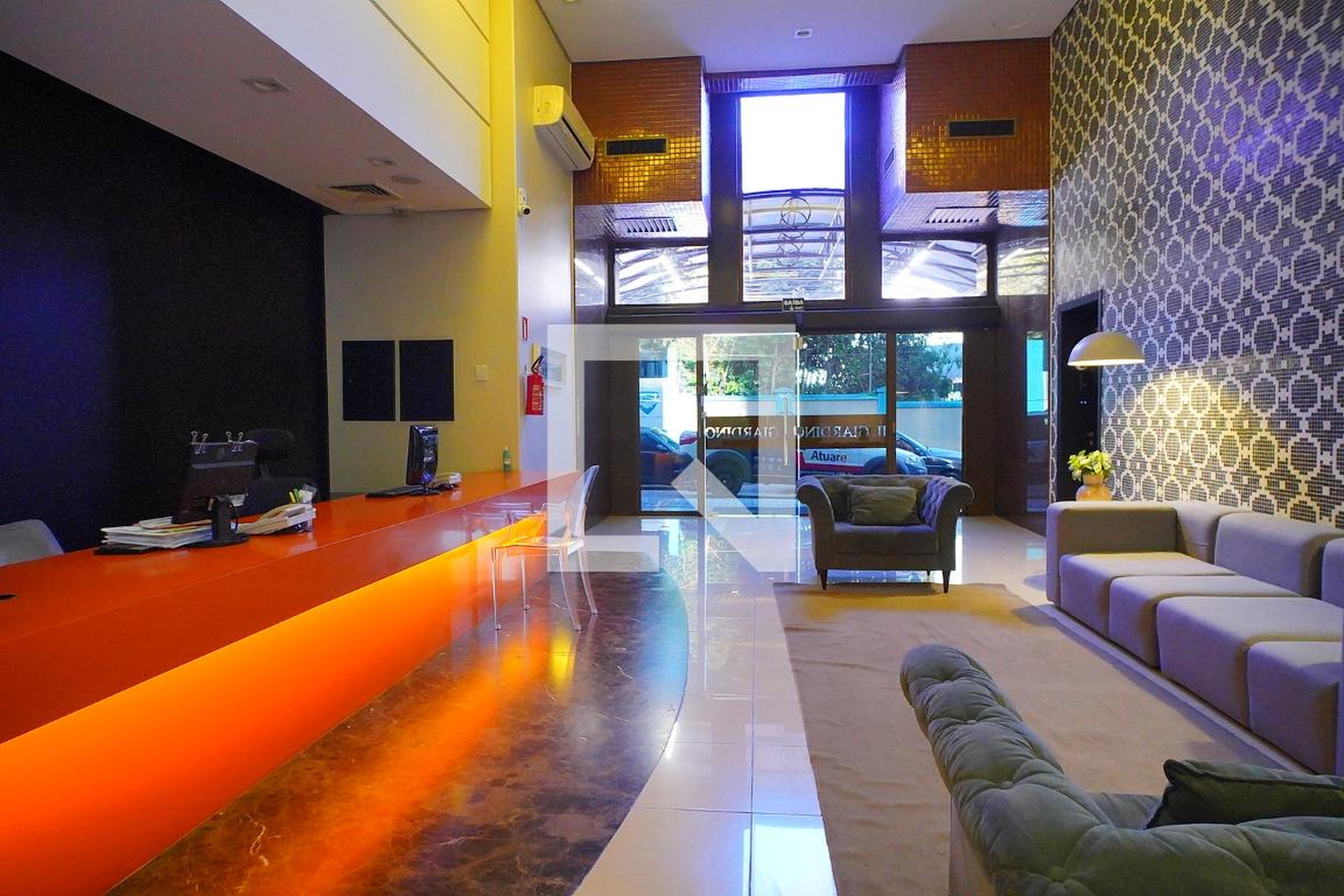 Hall de entrada - Edifício Il Giardino Flat Service