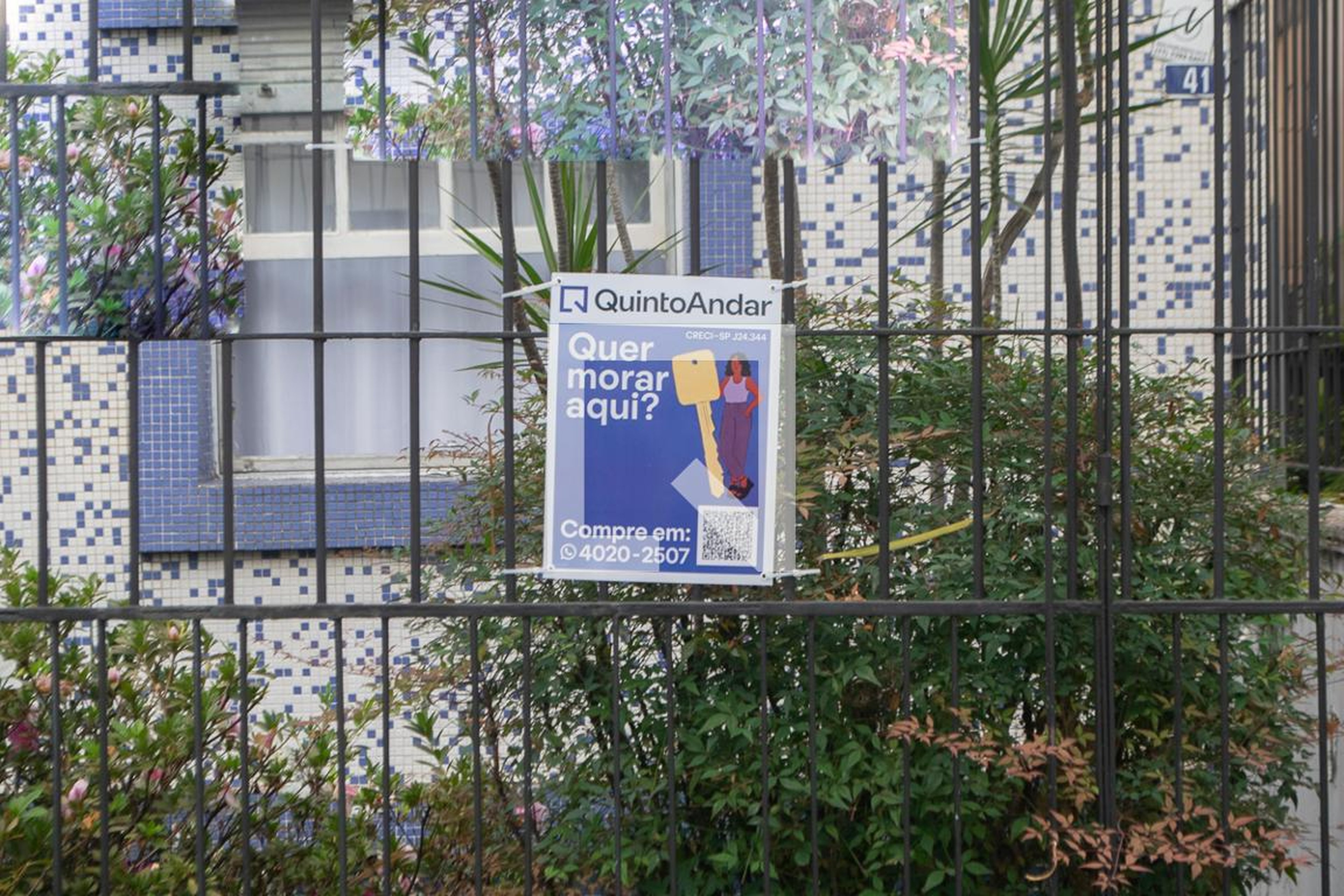 Fachada Condomínio Outeiro da Cruz