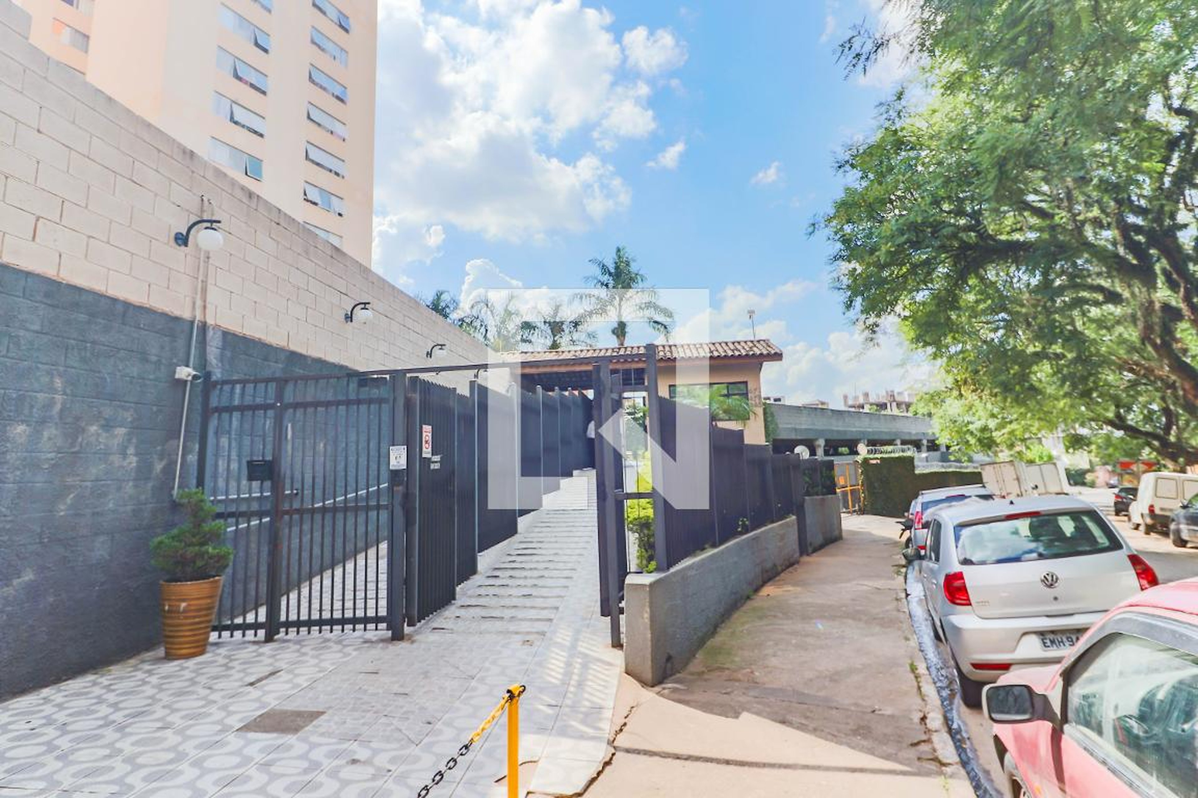 Fachada do Condomínio Condomínio Morada do Parque