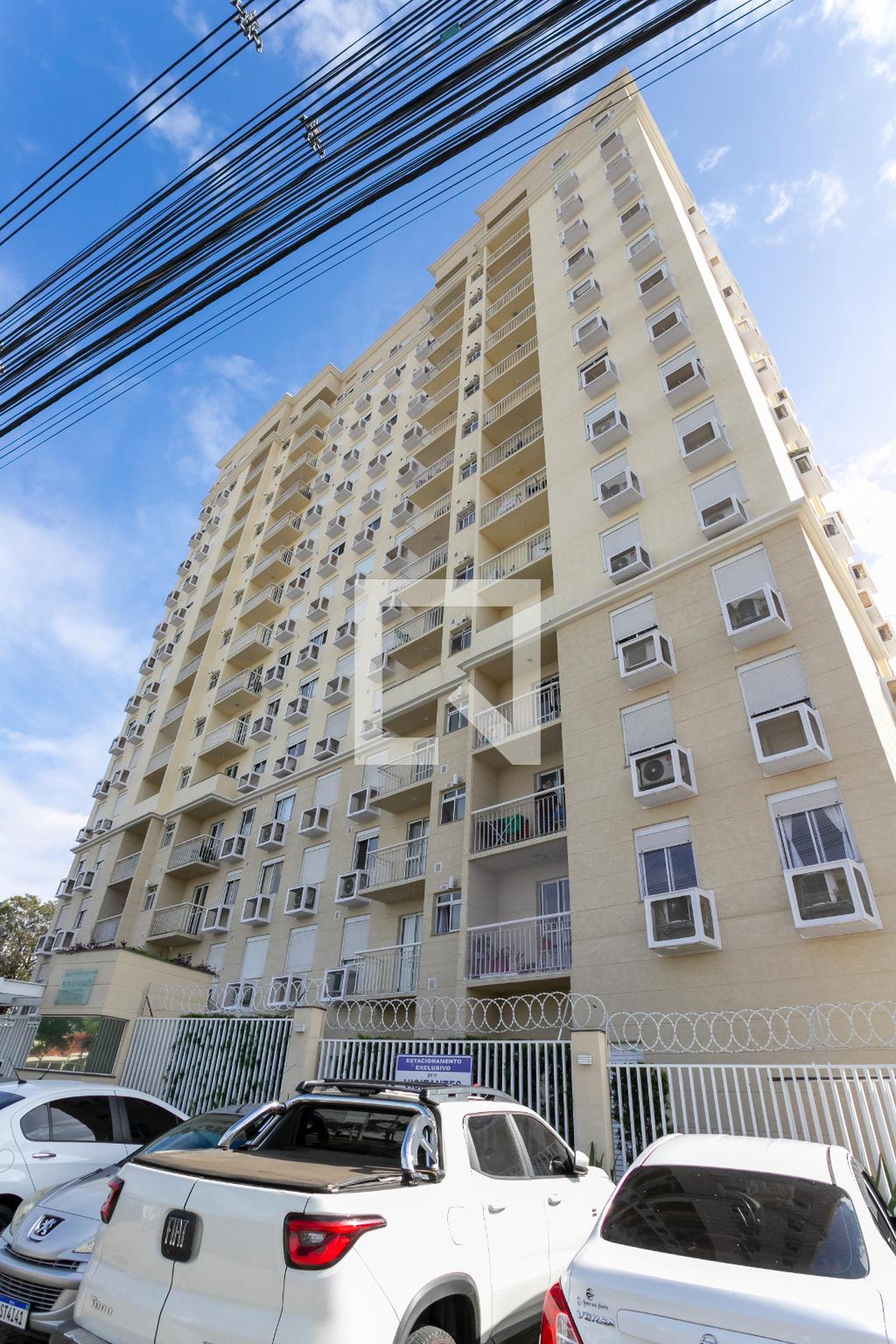 Fachada do Condomínio Condomínio Boulevard das Palmeiras