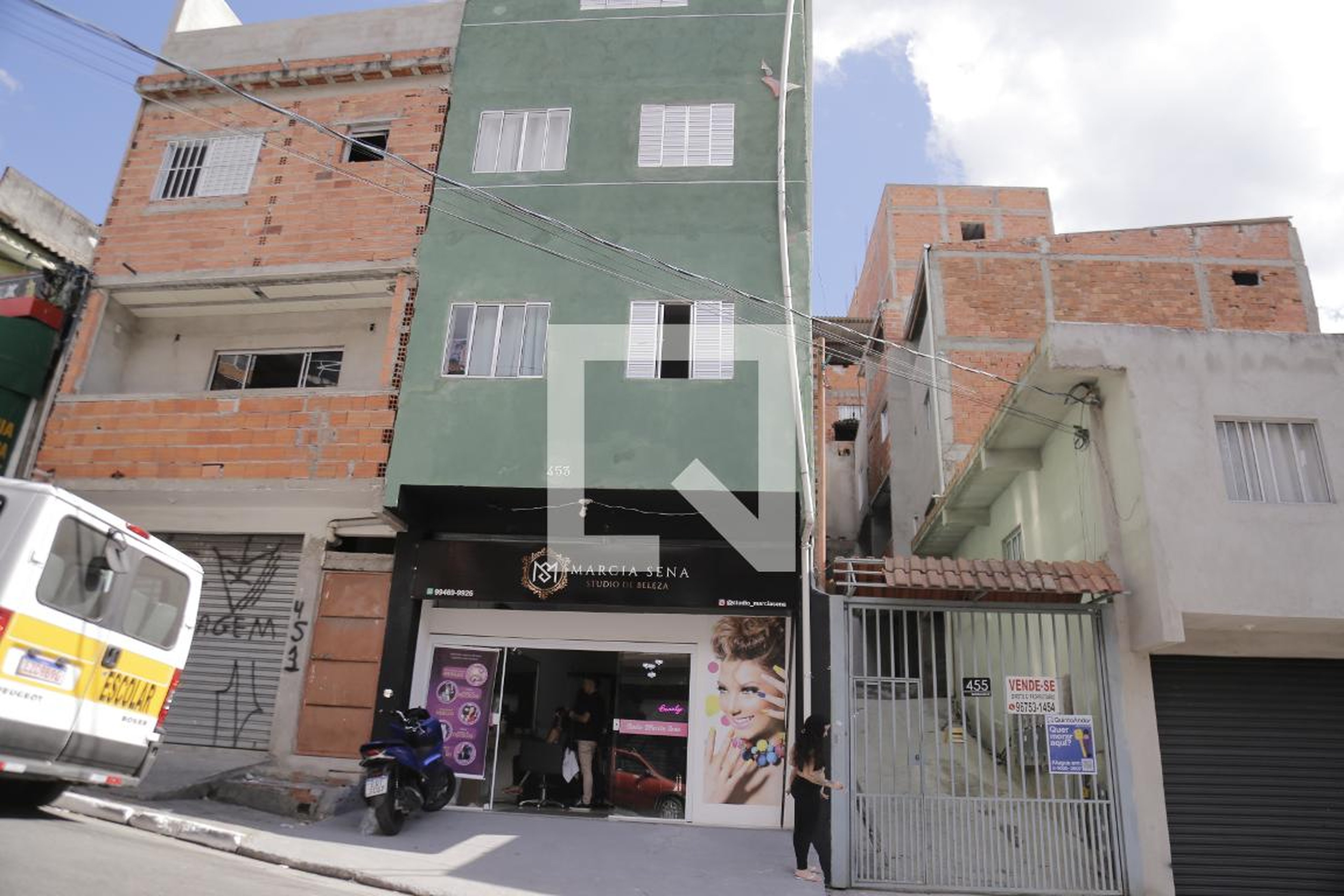 Fachada Condomínio em Rua Ministro Lins de Barros, 453