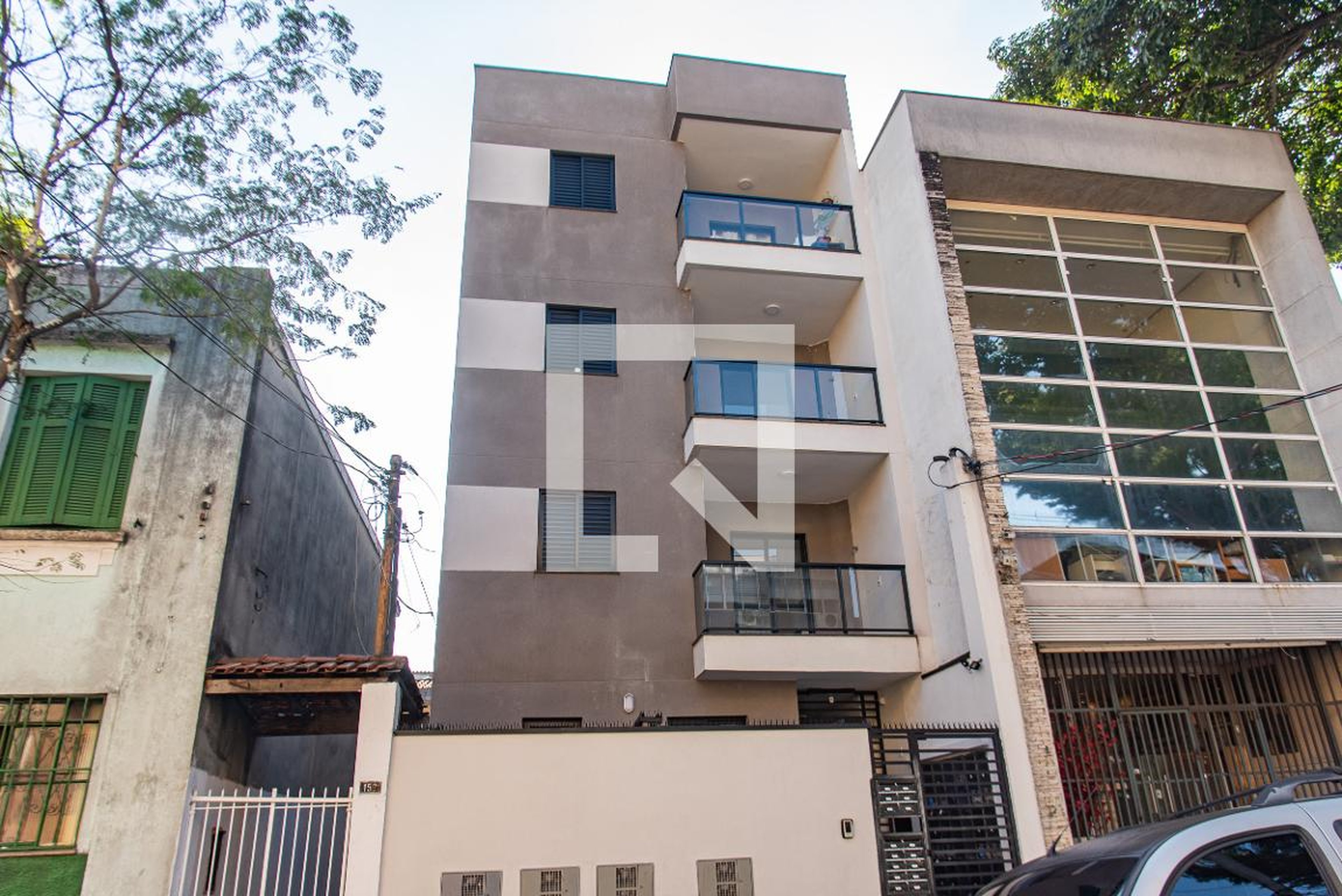 Fachada Condomínio em Rua Vicente de Carvalho, 161