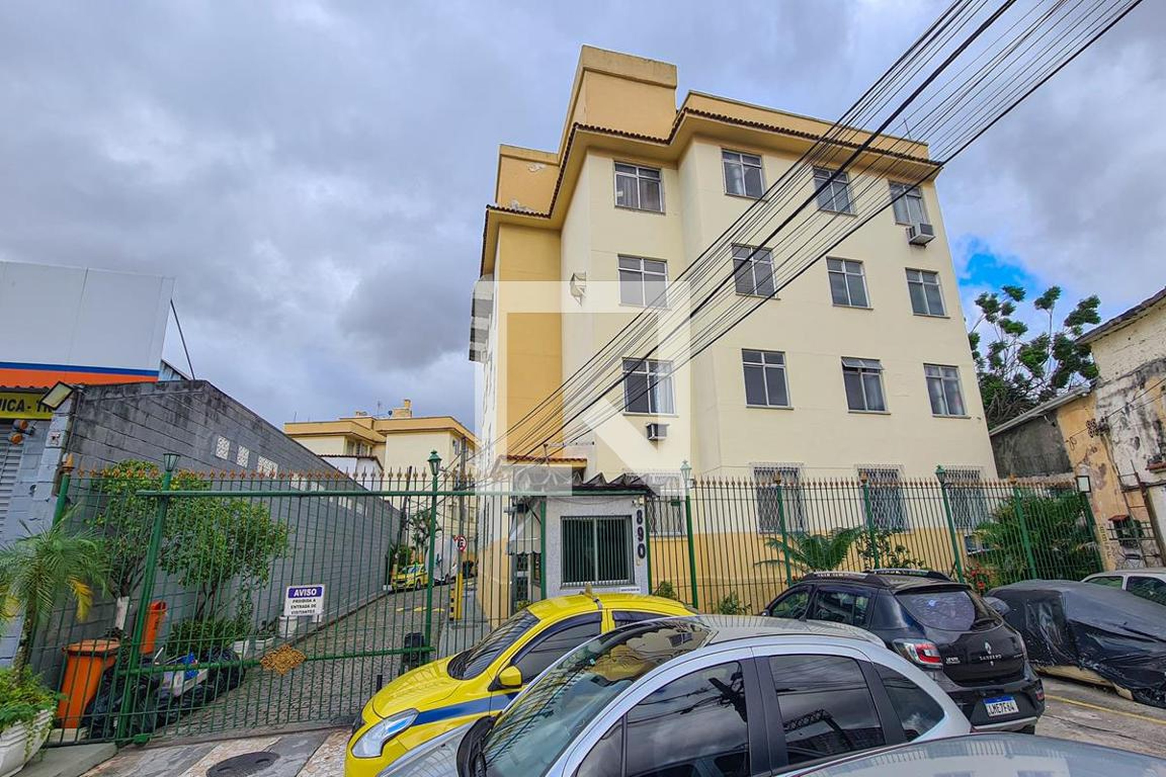 Fachada do Condomínio Condomínio Conjunto Residencial Conde da Cunha