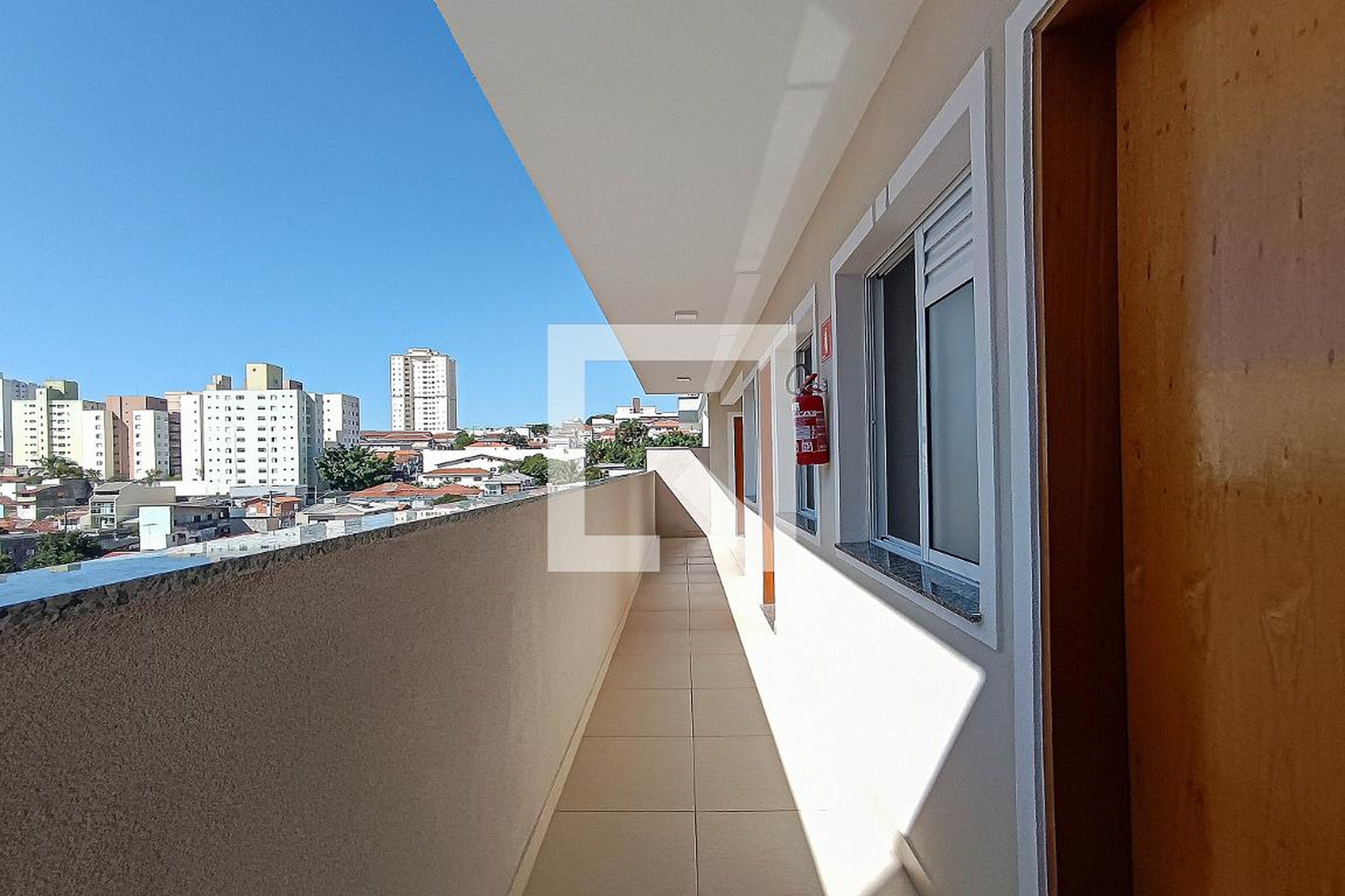Hall de entrada - Residencial Comprida
