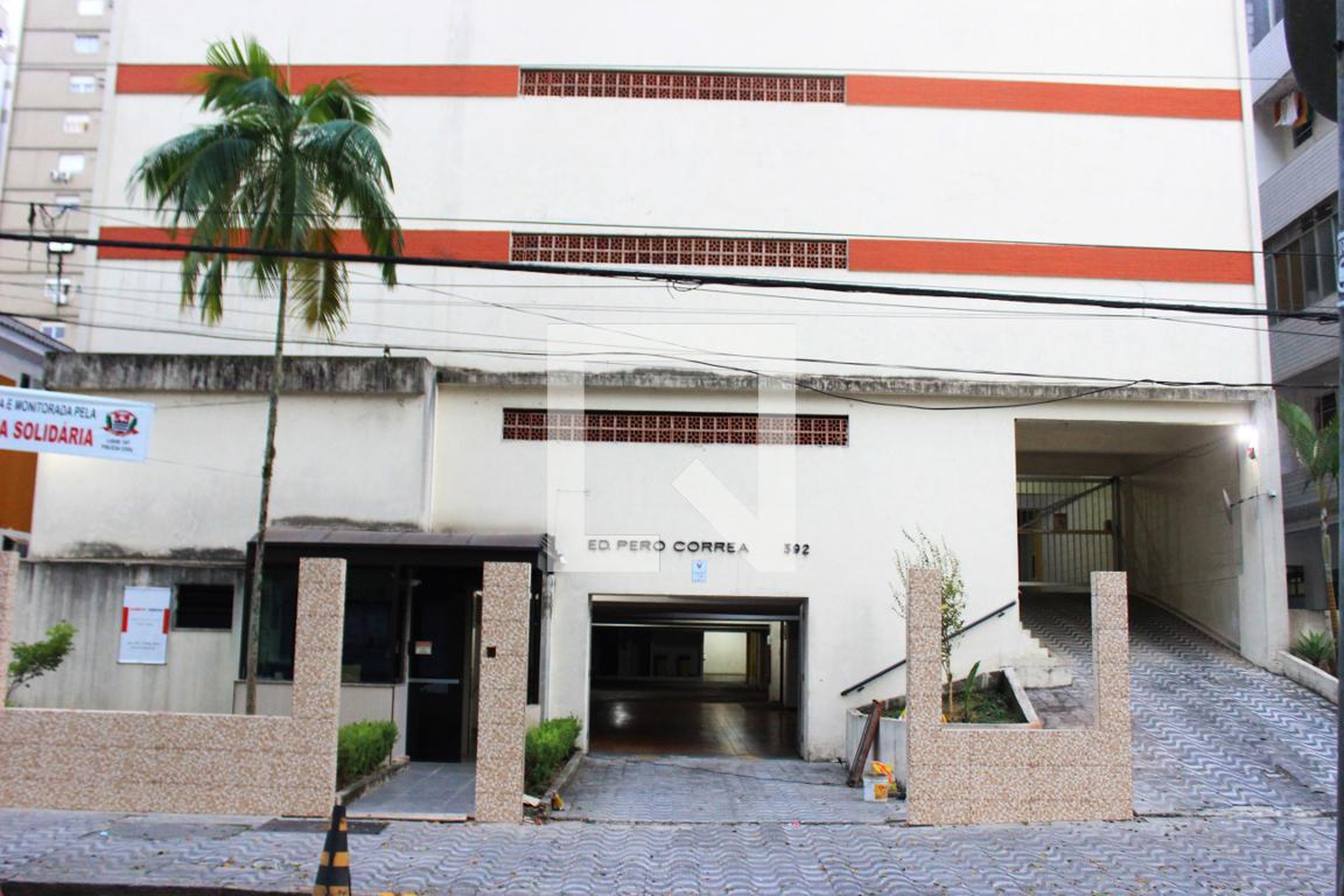 Fachada do Prédio Edifício Pero Correa