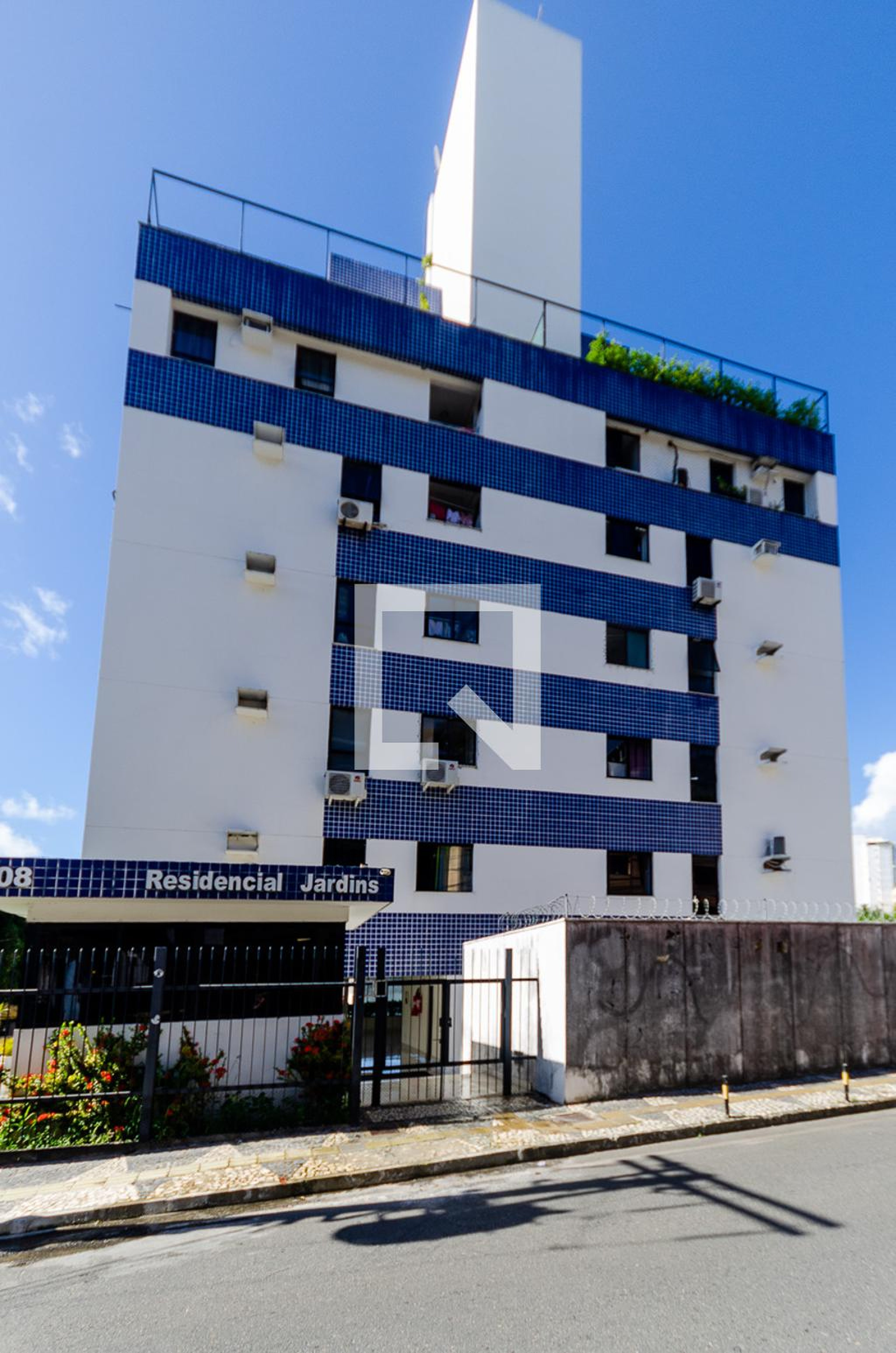 Fachada do Prédio Residencial Jardins