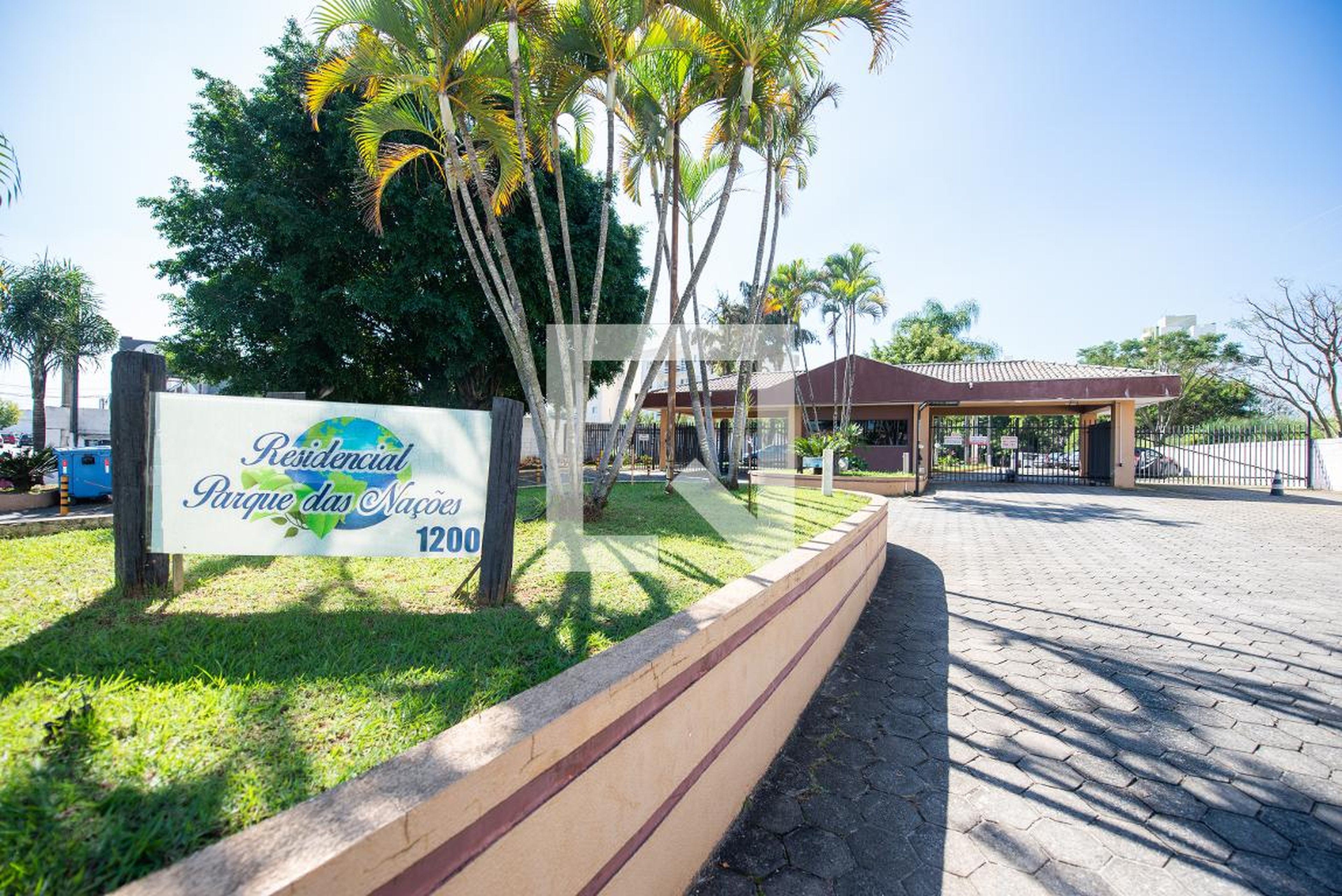 Fachada do condomínio Condomínio Parque das Nações