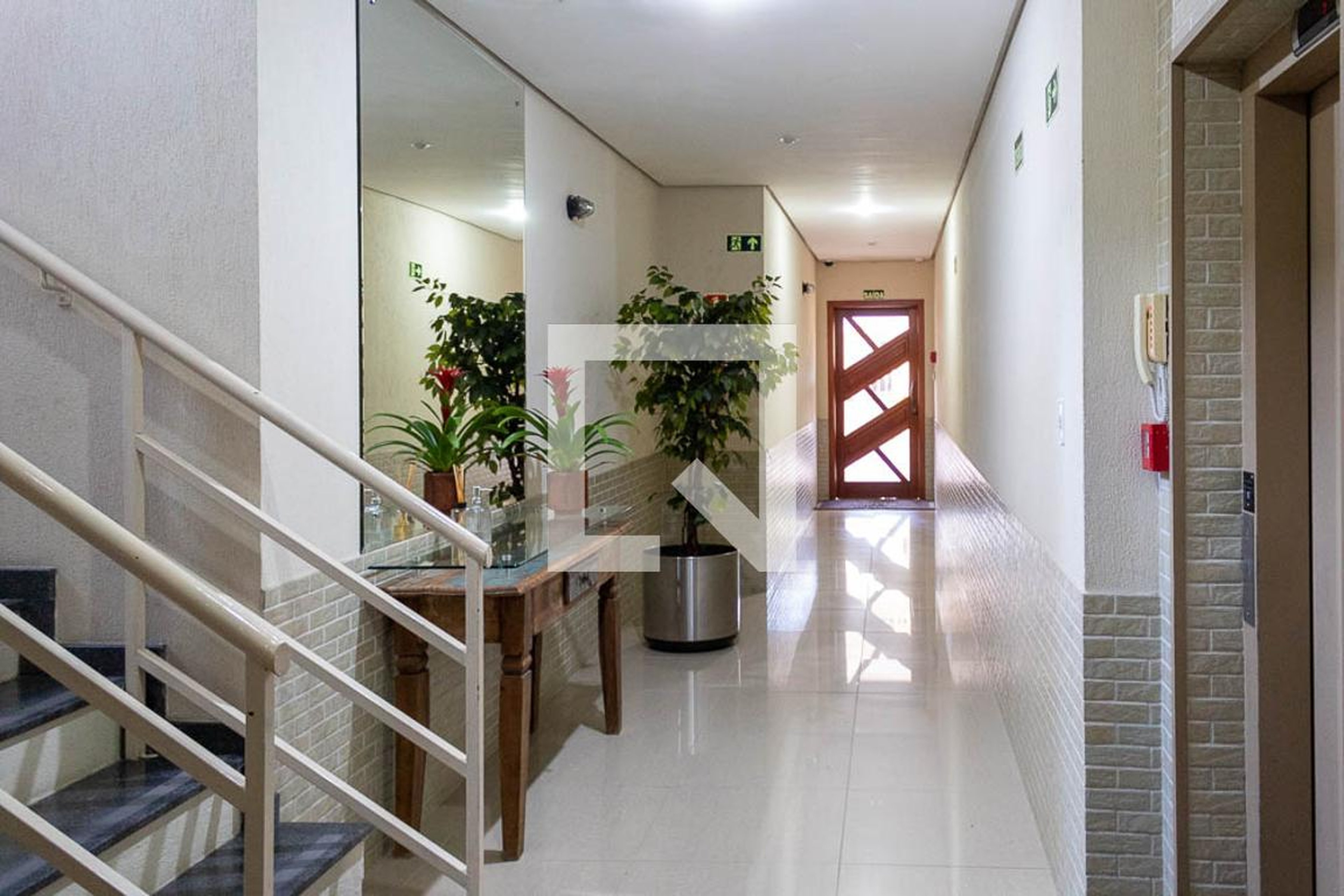 Hall de entrada - Residencial Brusque