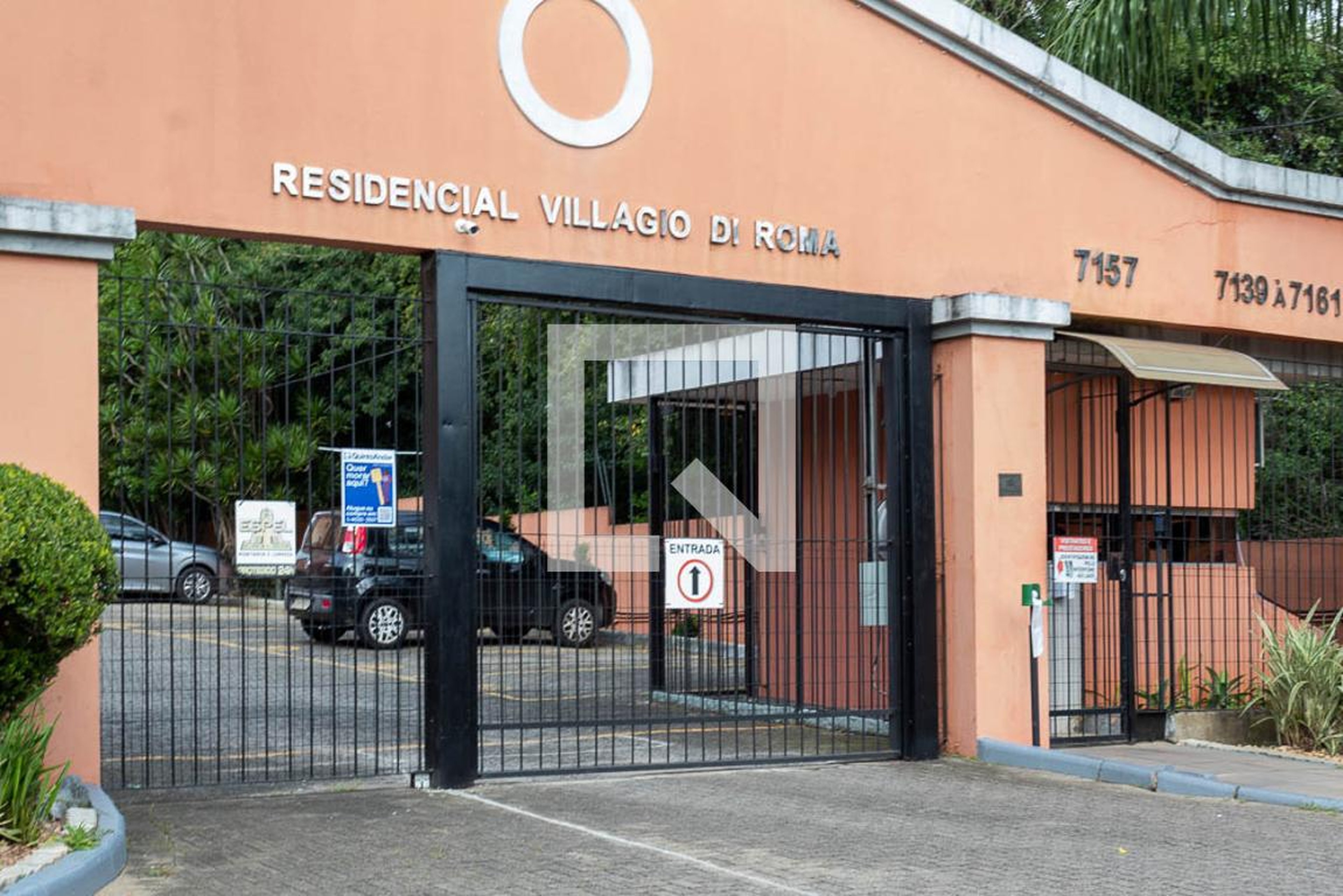 Fachada do Condomínio Residencial Villagio di Roma