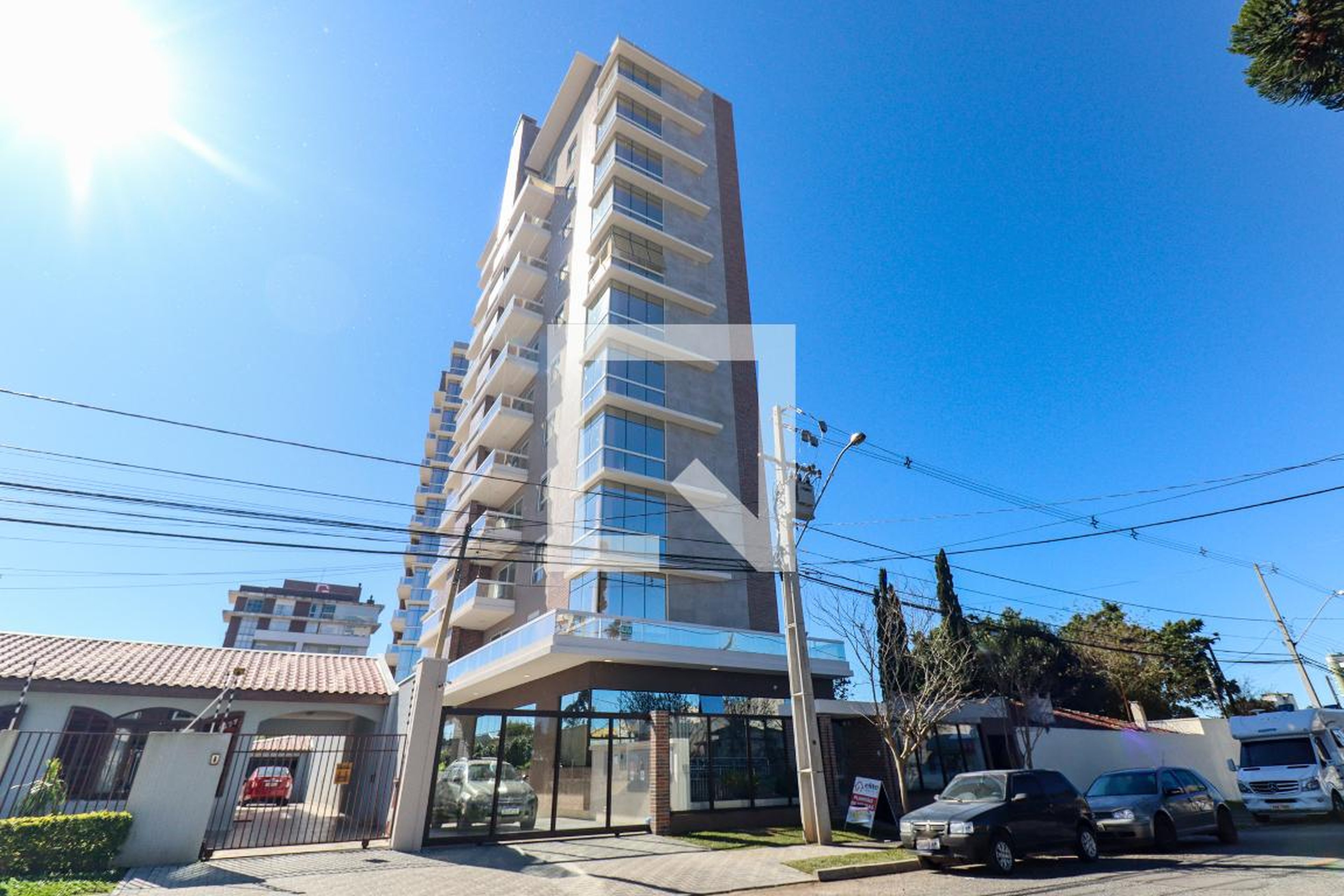 Fachada do Condominio Condomínio Arboreto