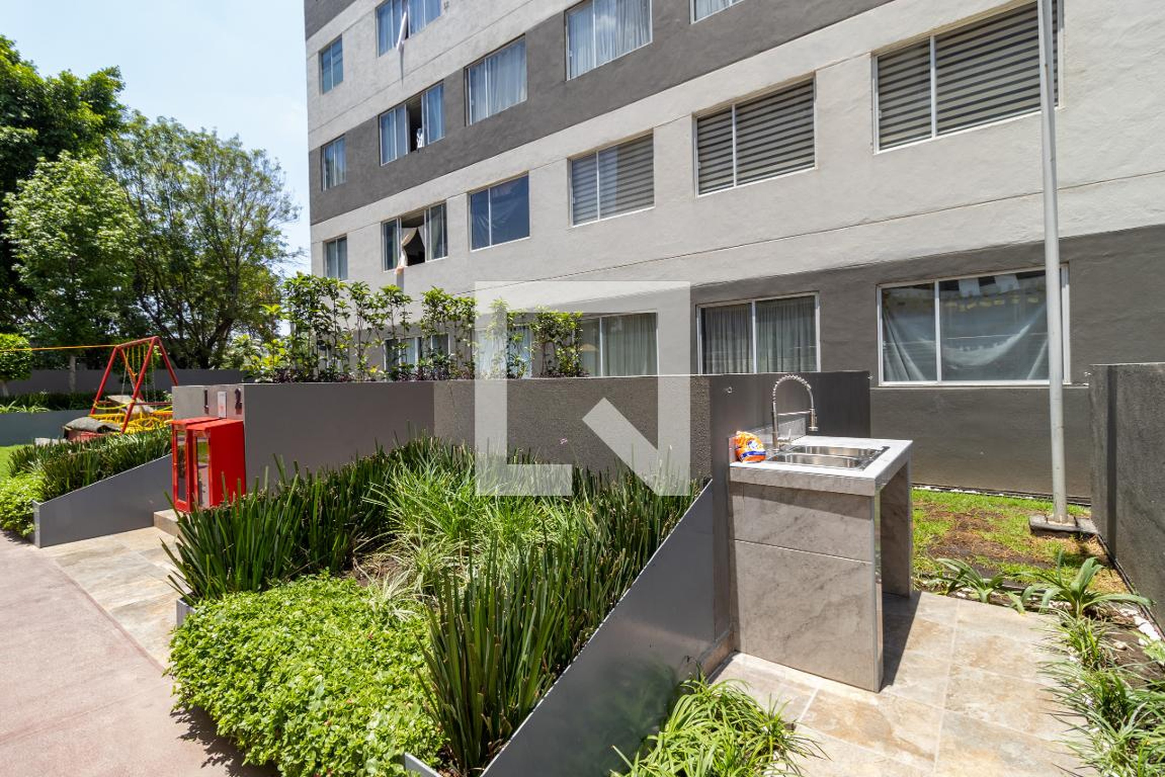 Fachada Condomínio Enksa